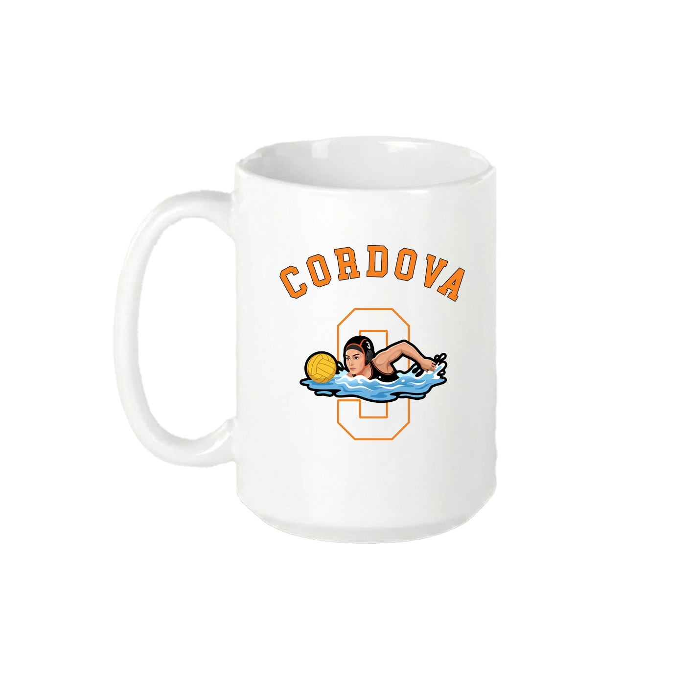 15oz Coffee Mug — Shirsey Arch in White