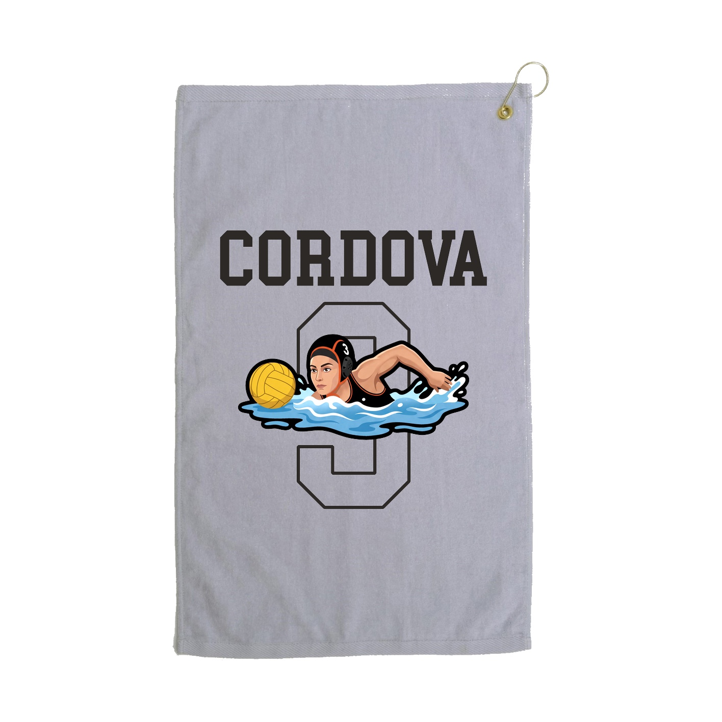 Terry Velour Golf Towel