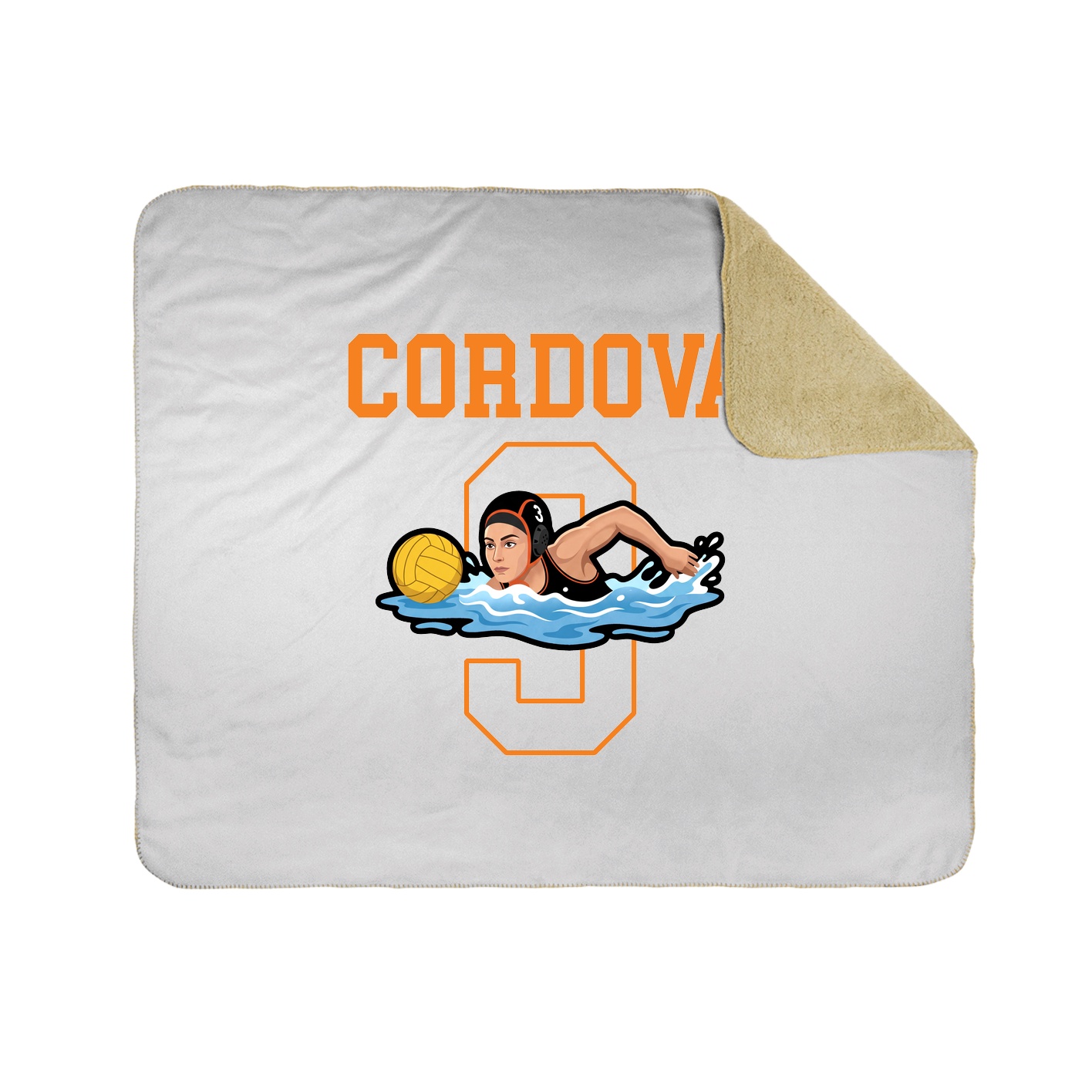 50x60 Sherpa Lined Throw Blanket