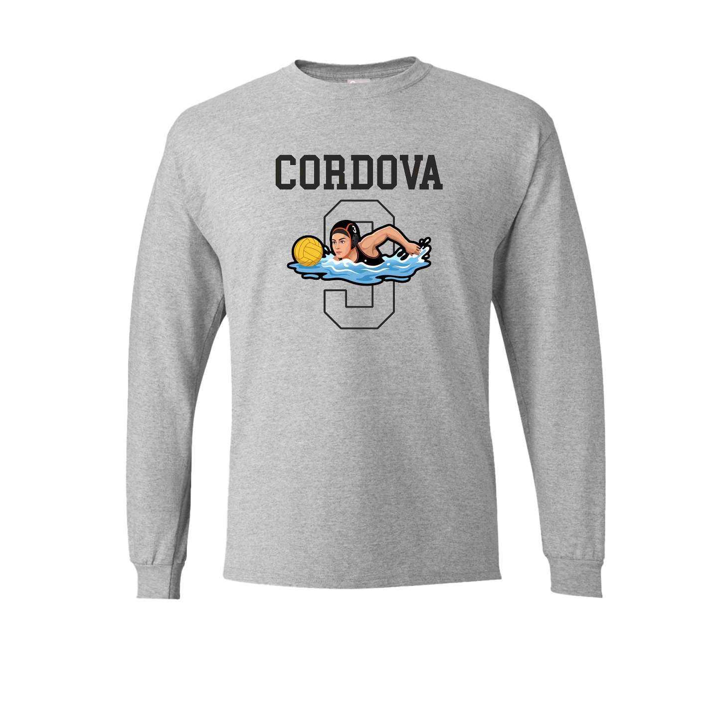 Long Sleeve Tee — Shirsey in Grey