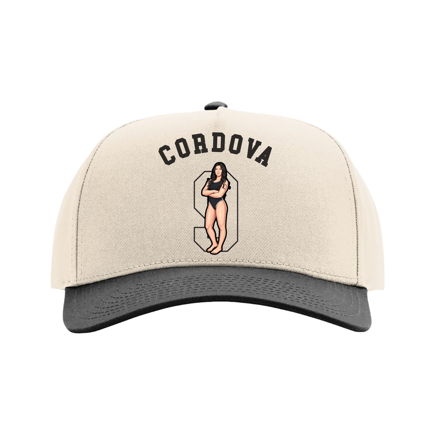 Full Fabric Five-Panel Champ Cap