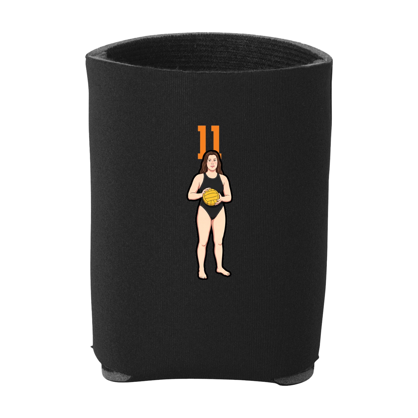 Can Holder — Number Top in Black