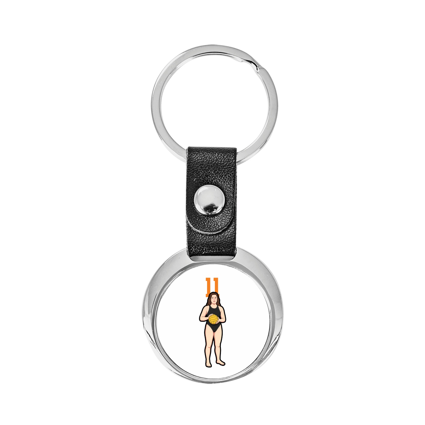 Key Chain — Number Top in Classic