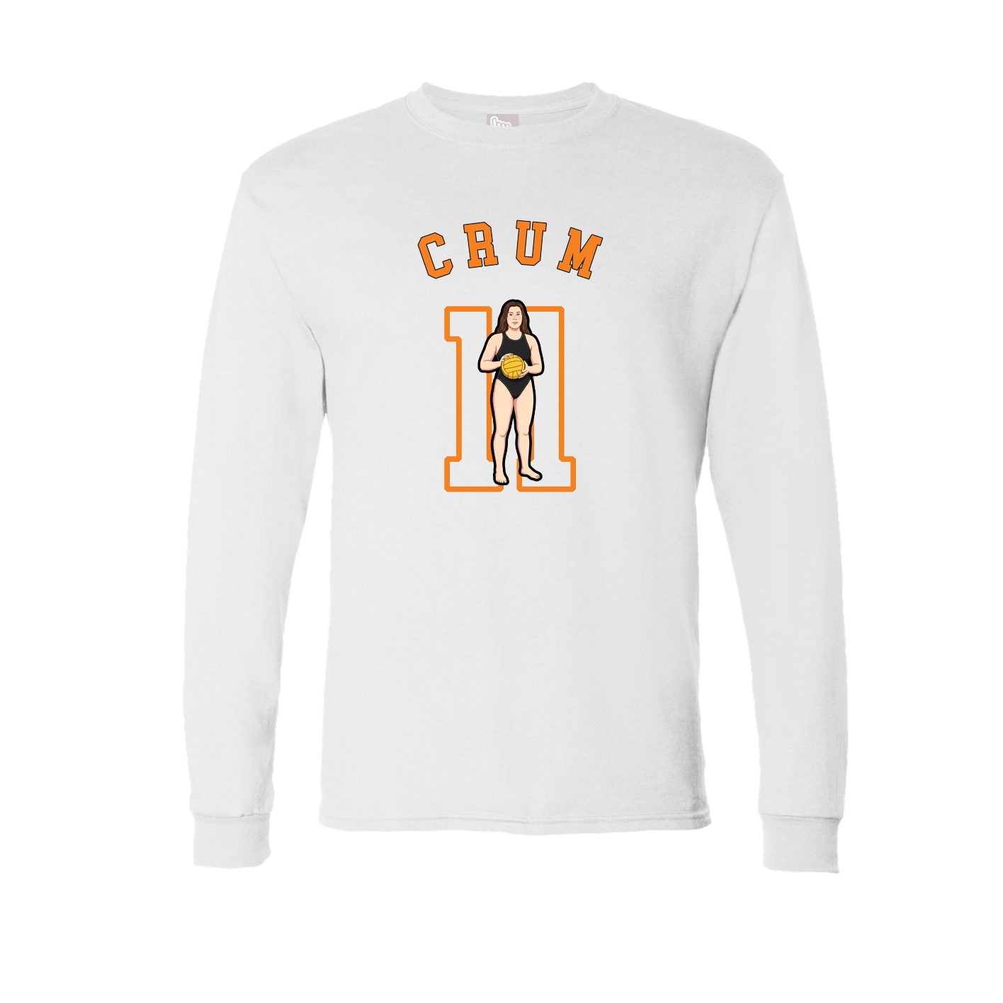 Long Sleeve Tee — Shirsey Arch in White