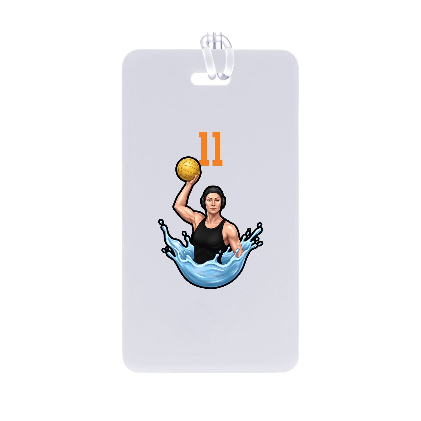 Bag Tag — Number Top in Classic