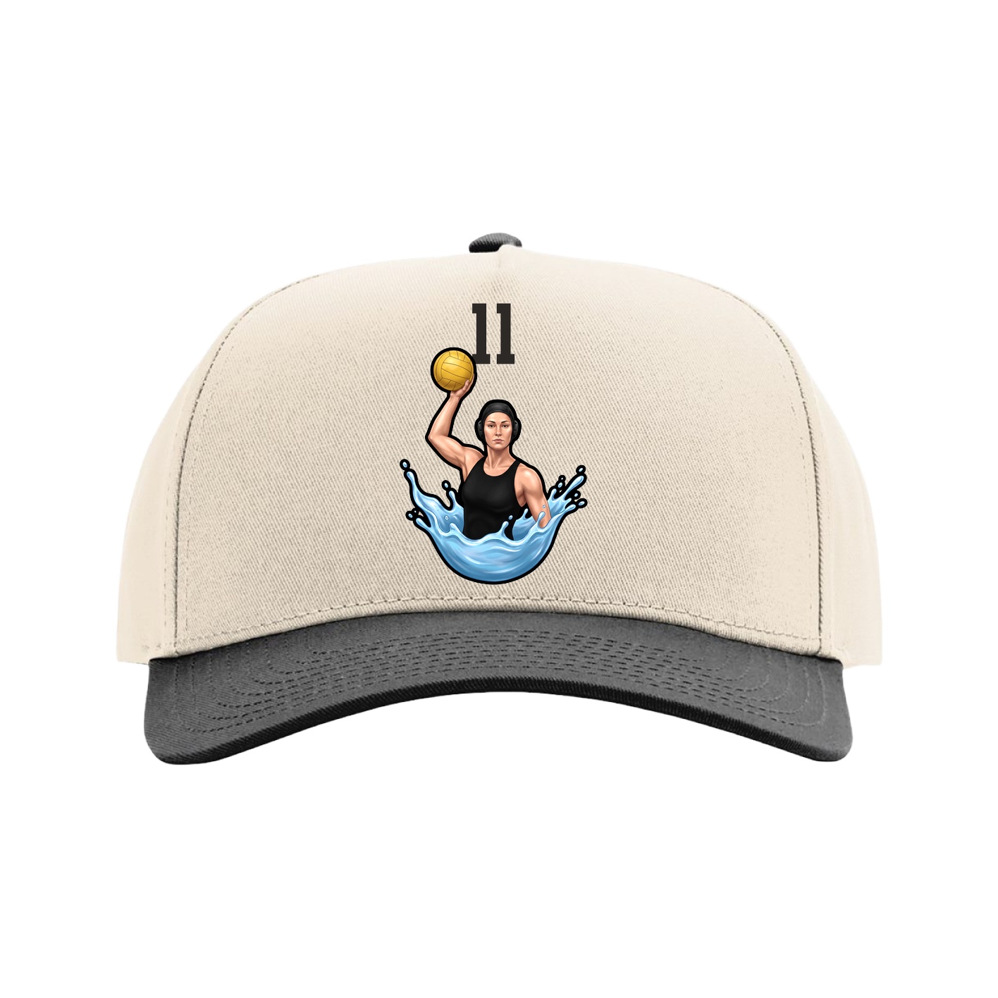 Full Fabric Five-Panel Champ Cap