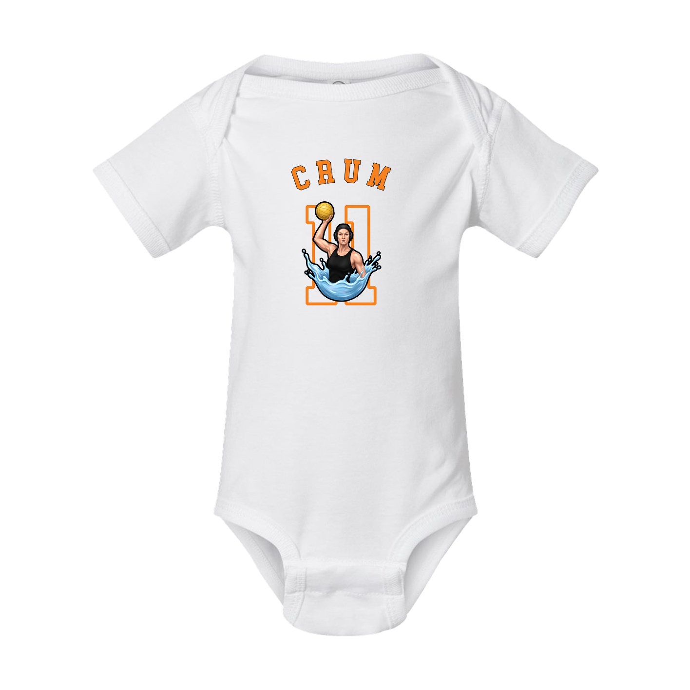 Baby Onesie — Shirsey Arch in White