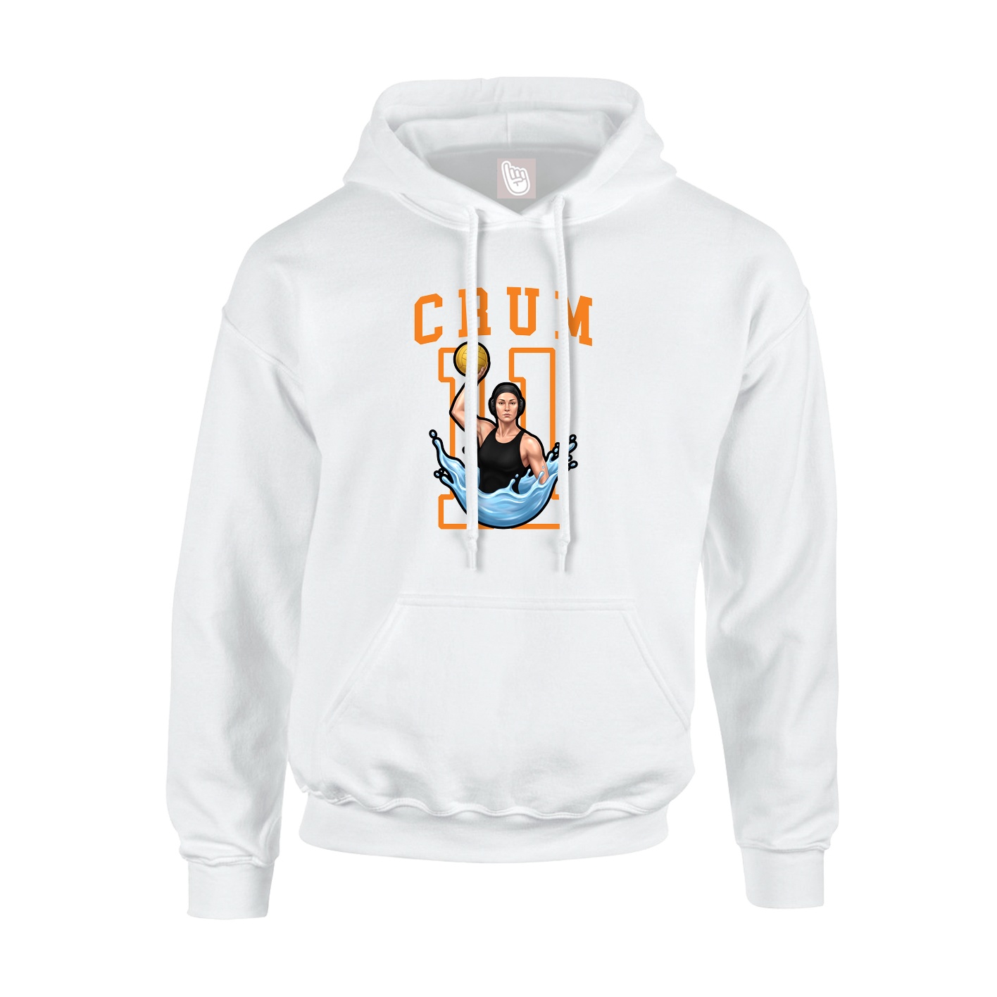 Hoodie — Shirsey in White