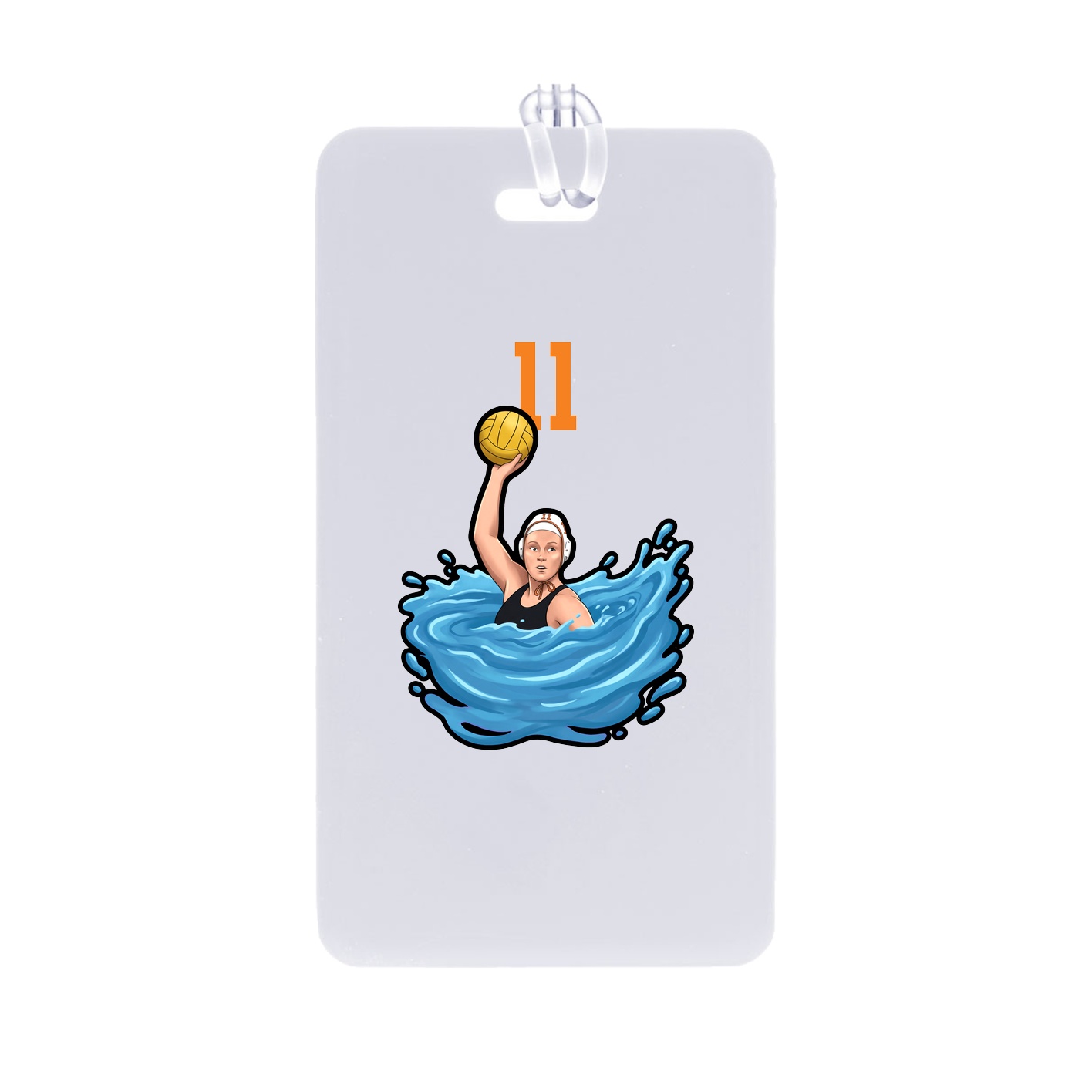Bag Tag — Number Top in Classic