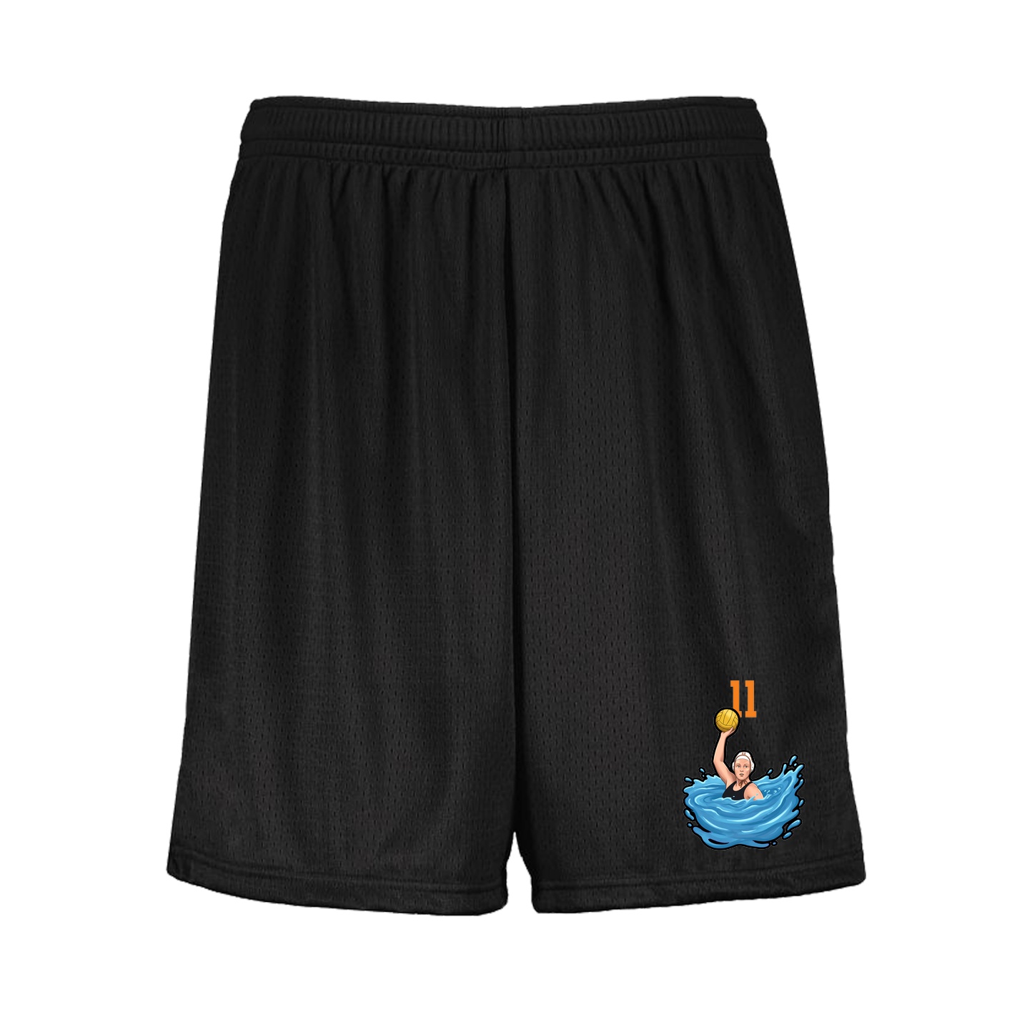 Shorts — Number Top in Black