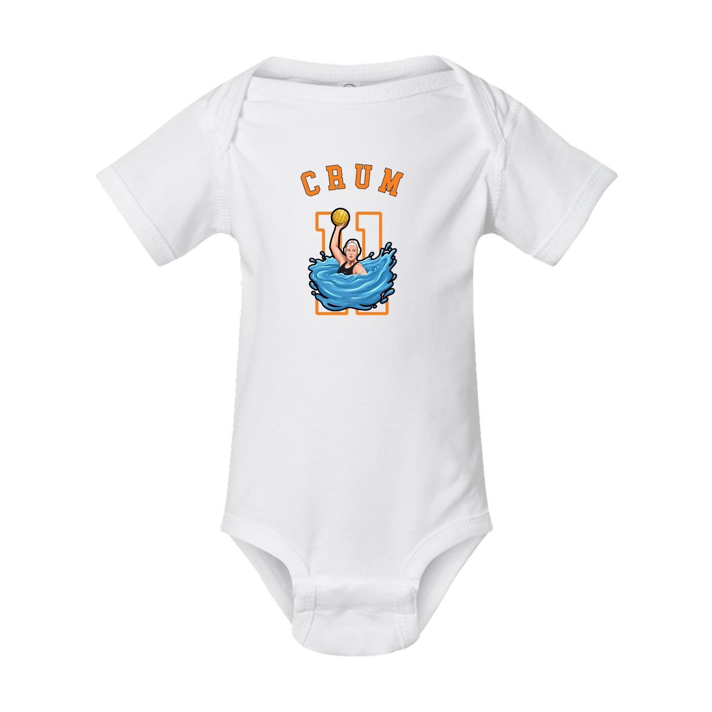 Baby Onesie — Shirsey Arch in White