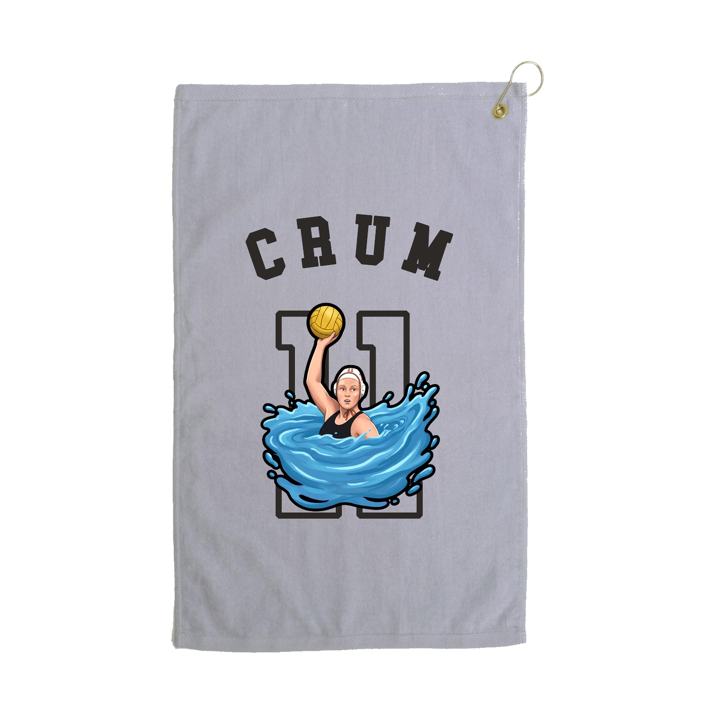 Golf Towel — Shirsey Arch in Grey