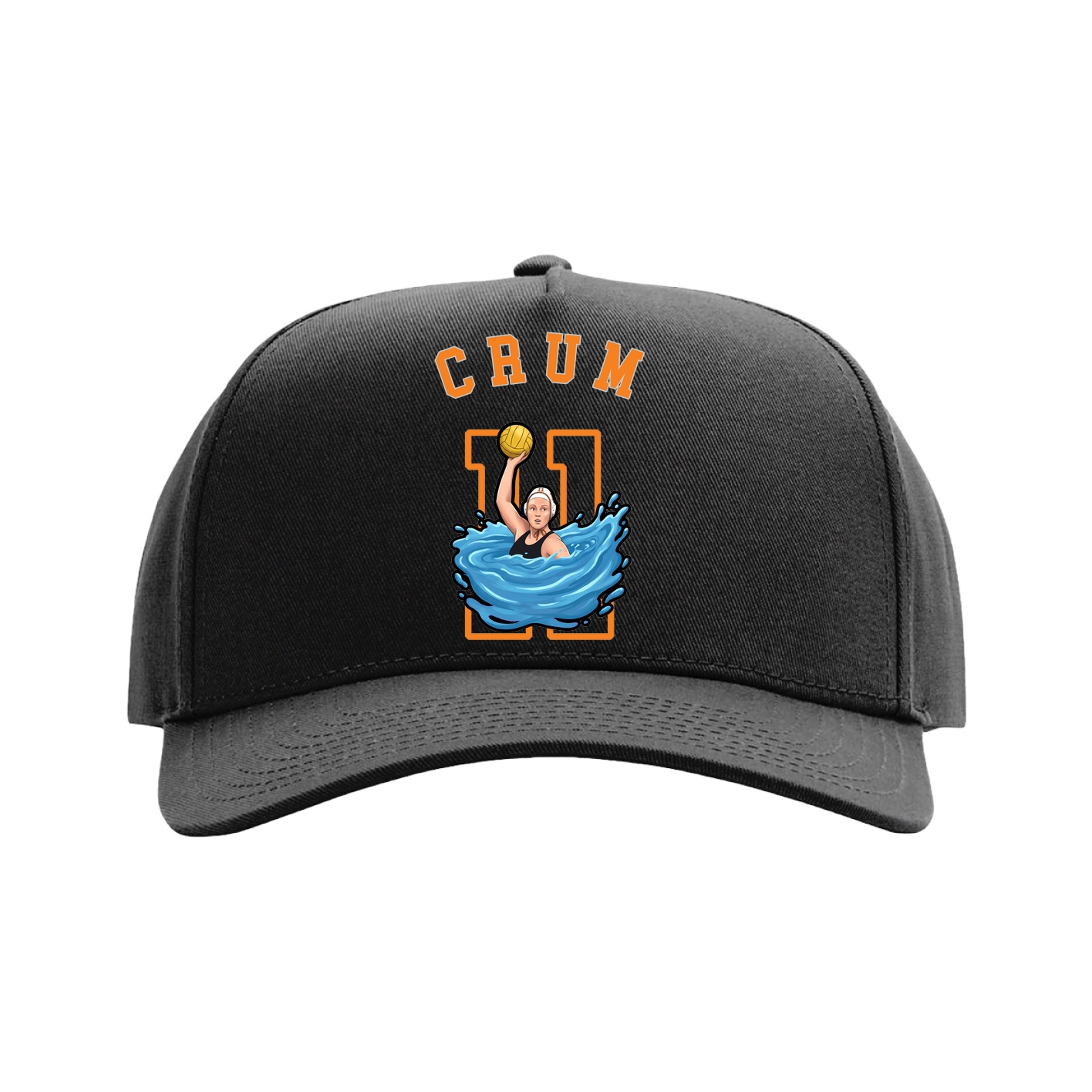 Full Fabric Five-Panel Champ Cap