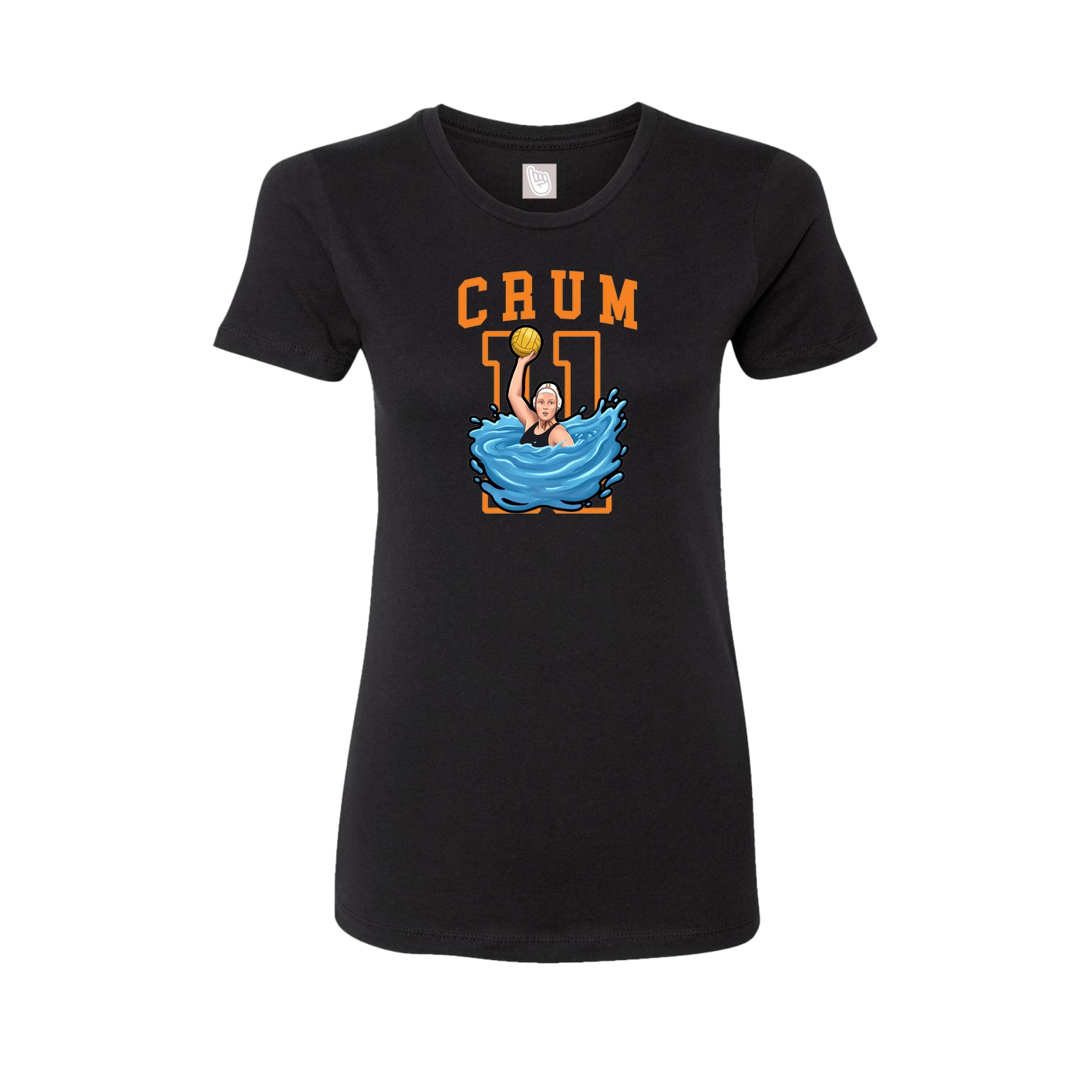 Fitted Women's Tee — Shirsey in Black