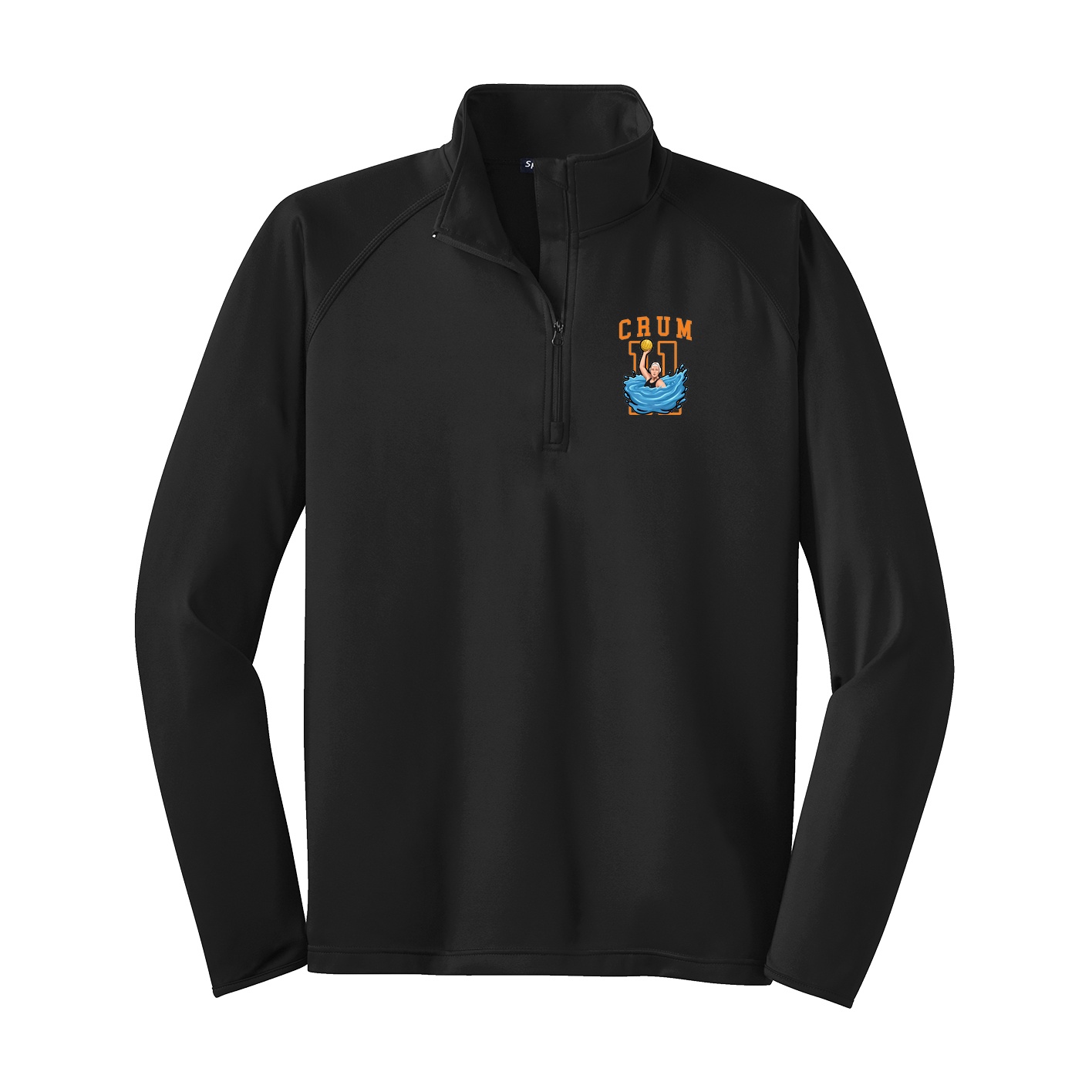 Q-Zip Pullover — Shirsey in Black