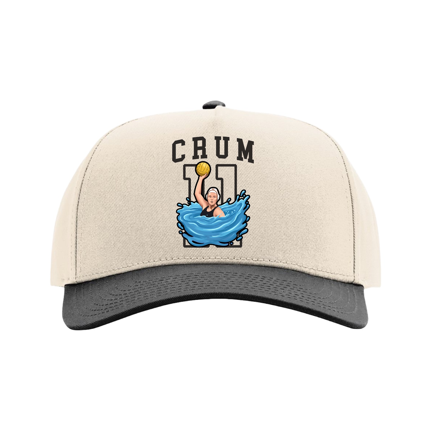 Full Fabric Five-Panel Champ Cap