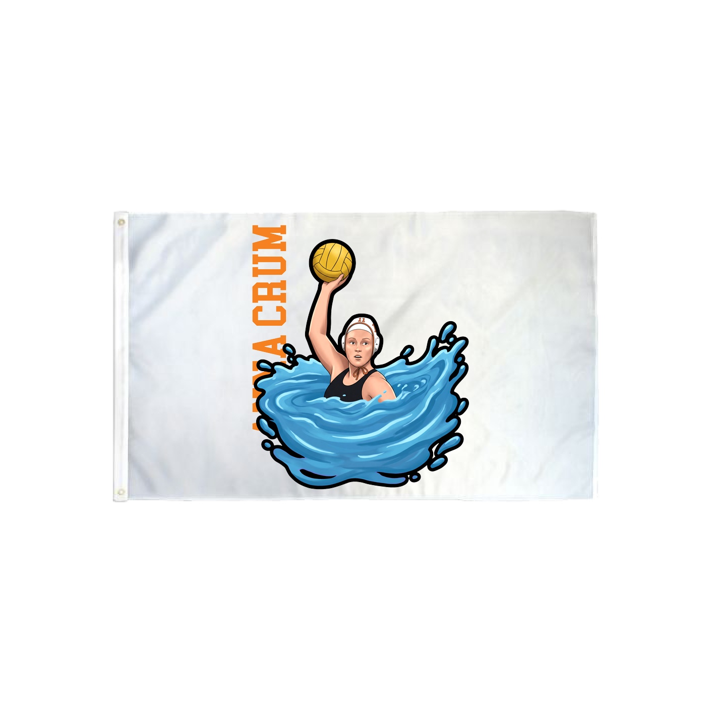 3x5 Flag — Name Vertical in Classic