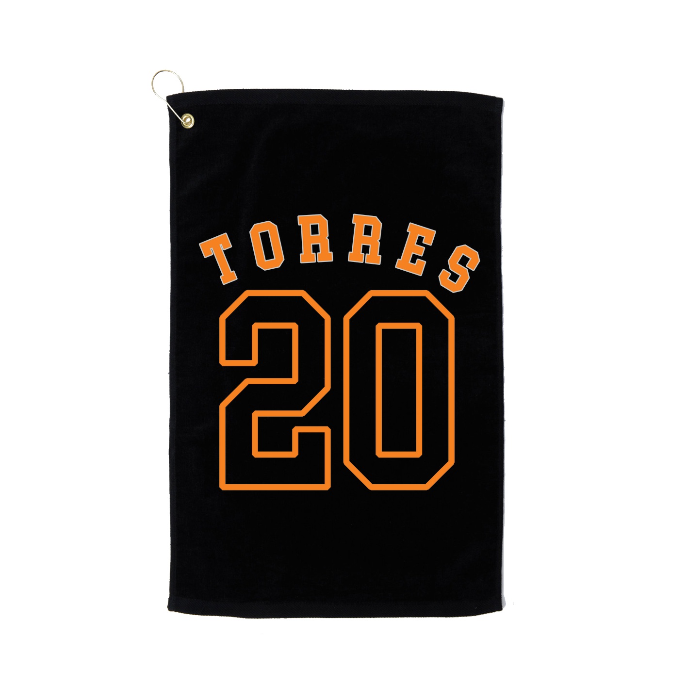 Golf Towel — Shirsey Arch in Black