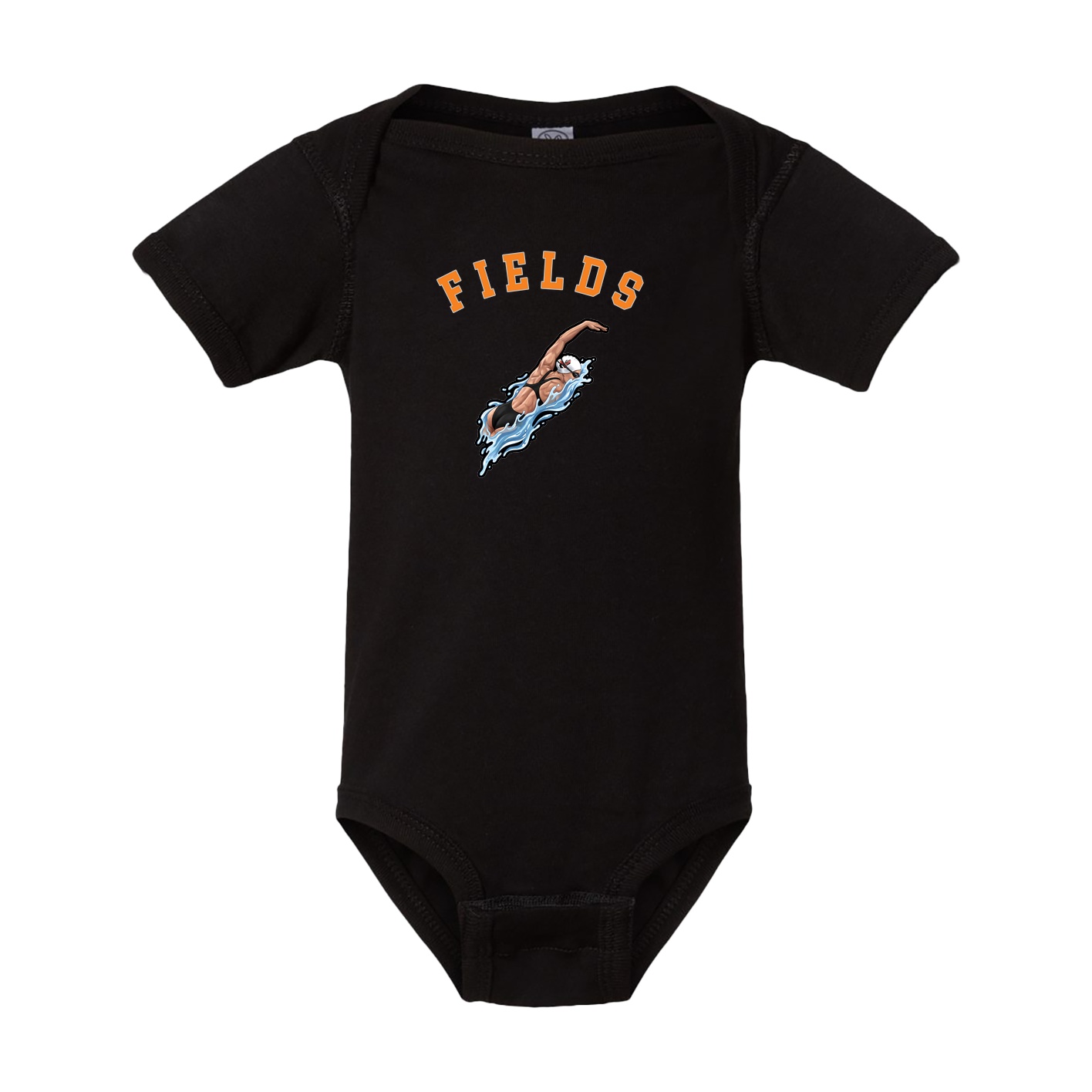 Baby Onesie — Shirsey Arch in Black