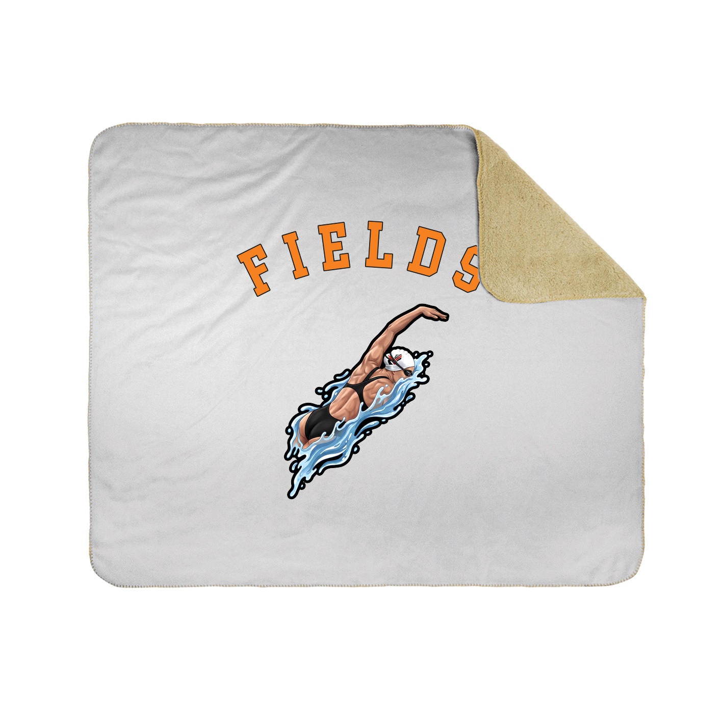 Throw Blanket — Shirsey Arch in White