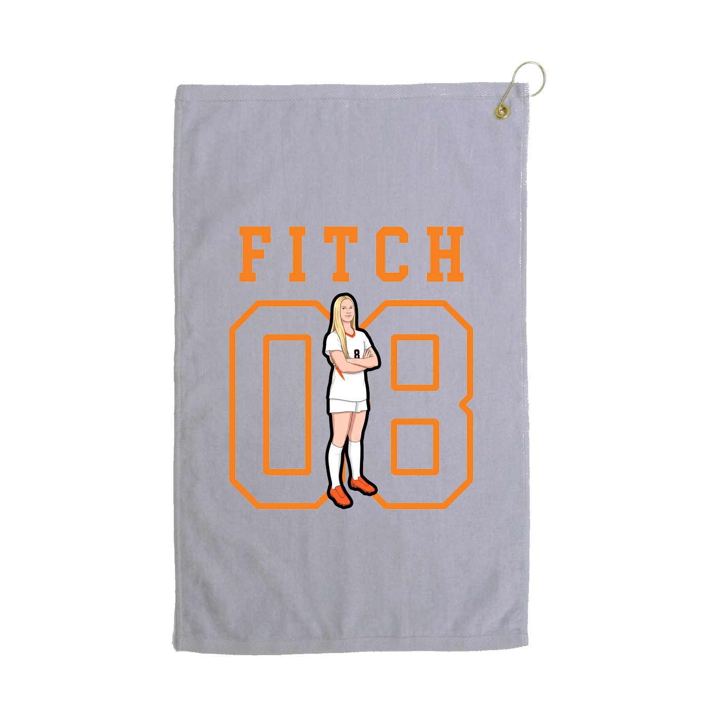Golf Towel — Shirsey in Grey