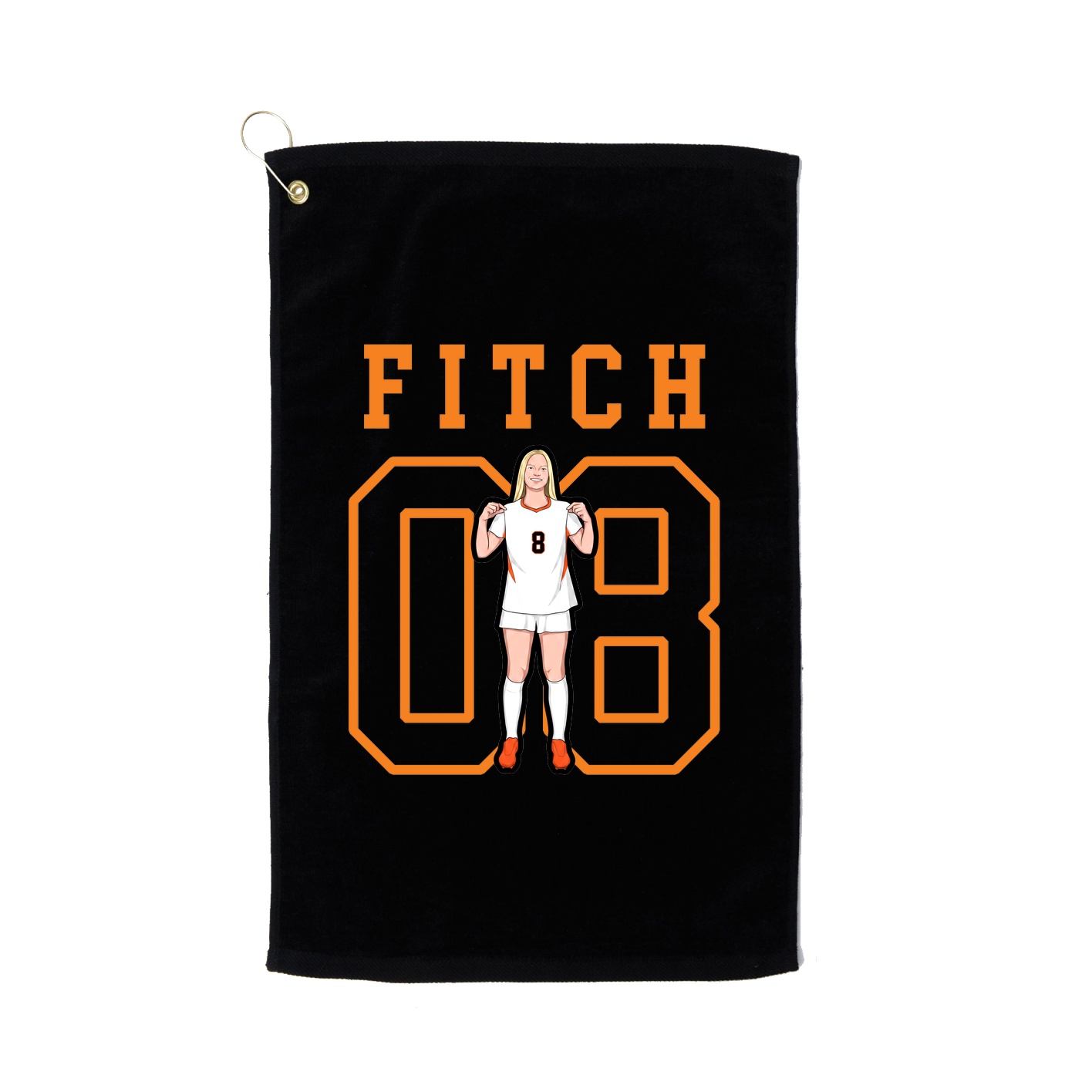 Golf Towel — Shirsey in Black