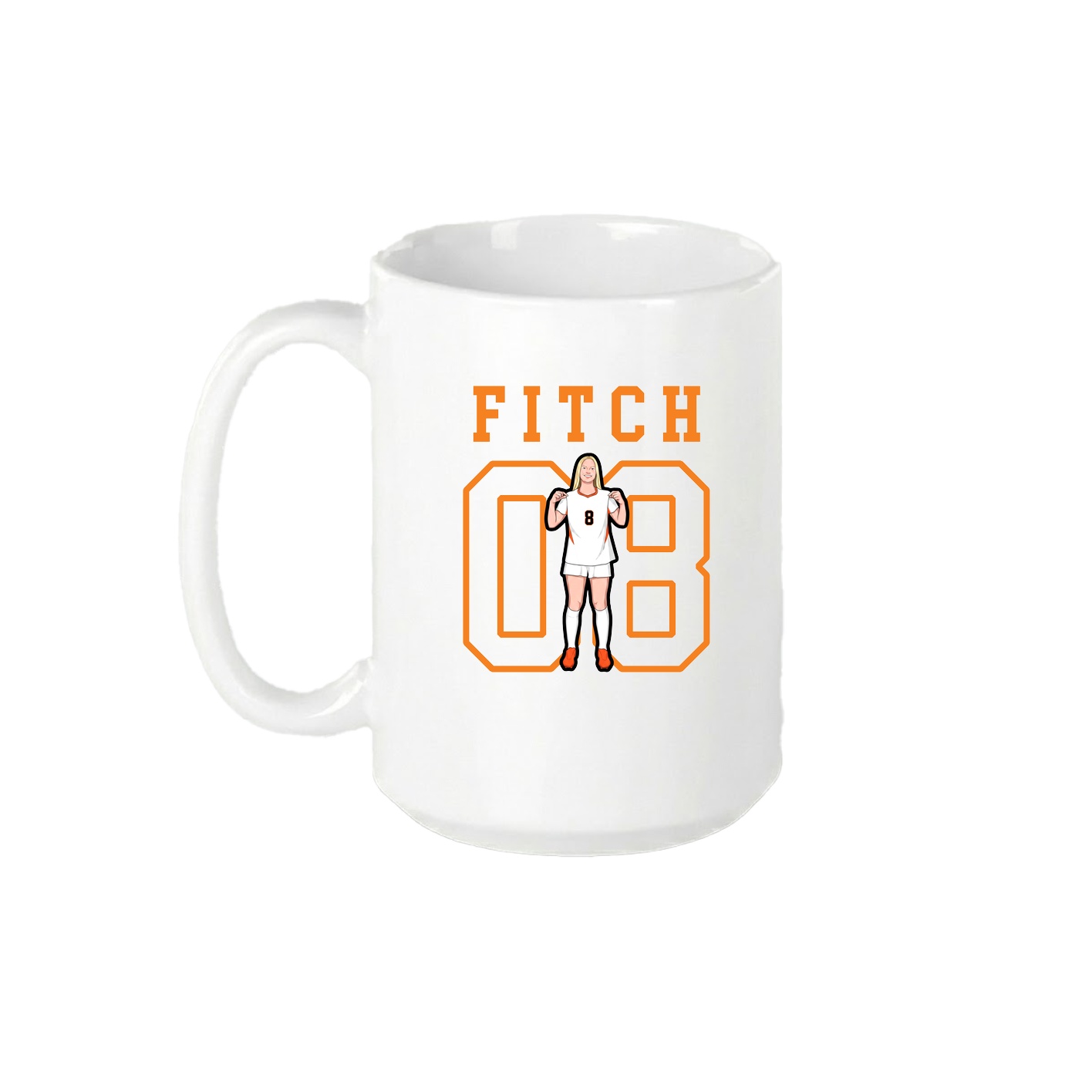 15oz Coffee Mug — Shirsey in White