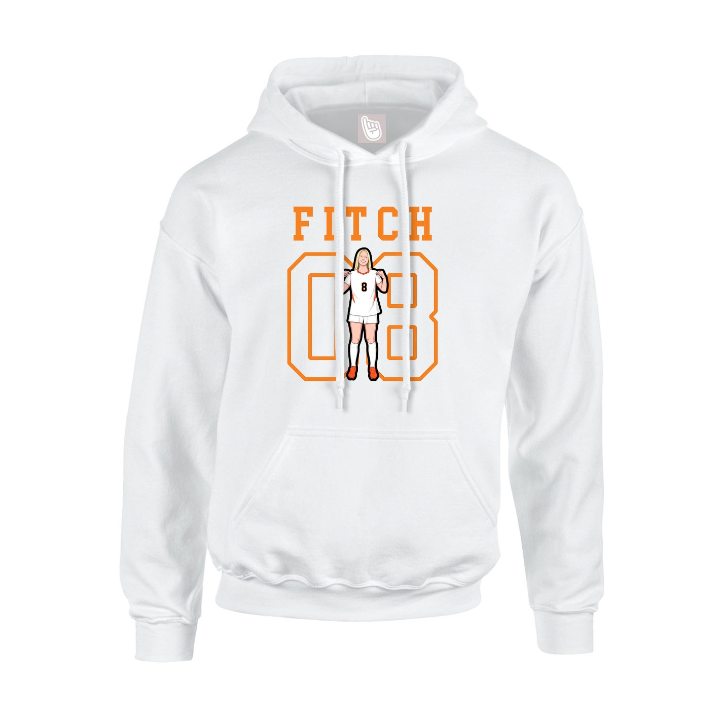 Youth Hoodie — Shirsey in White
