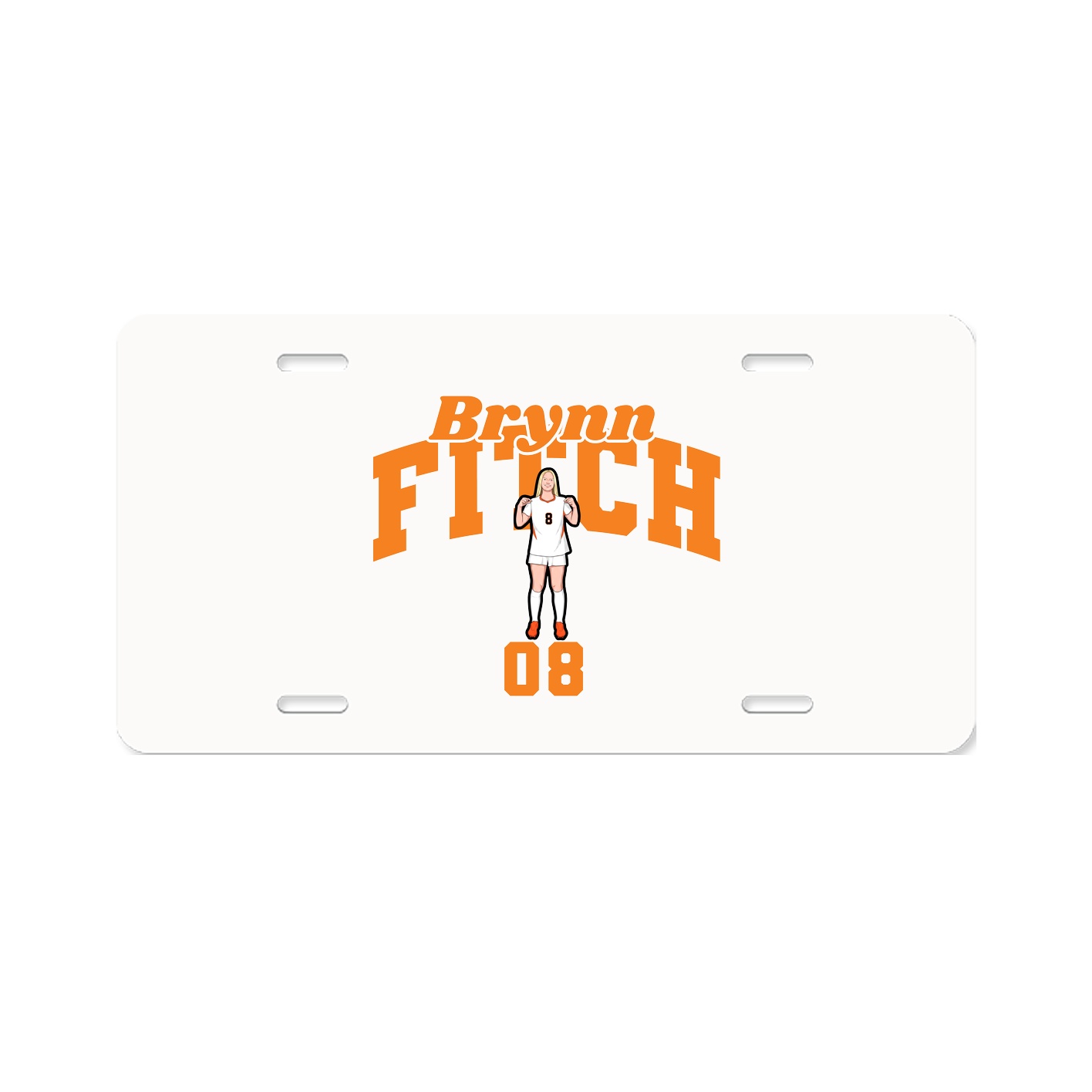 License Plate — Signature Arch in Classic
