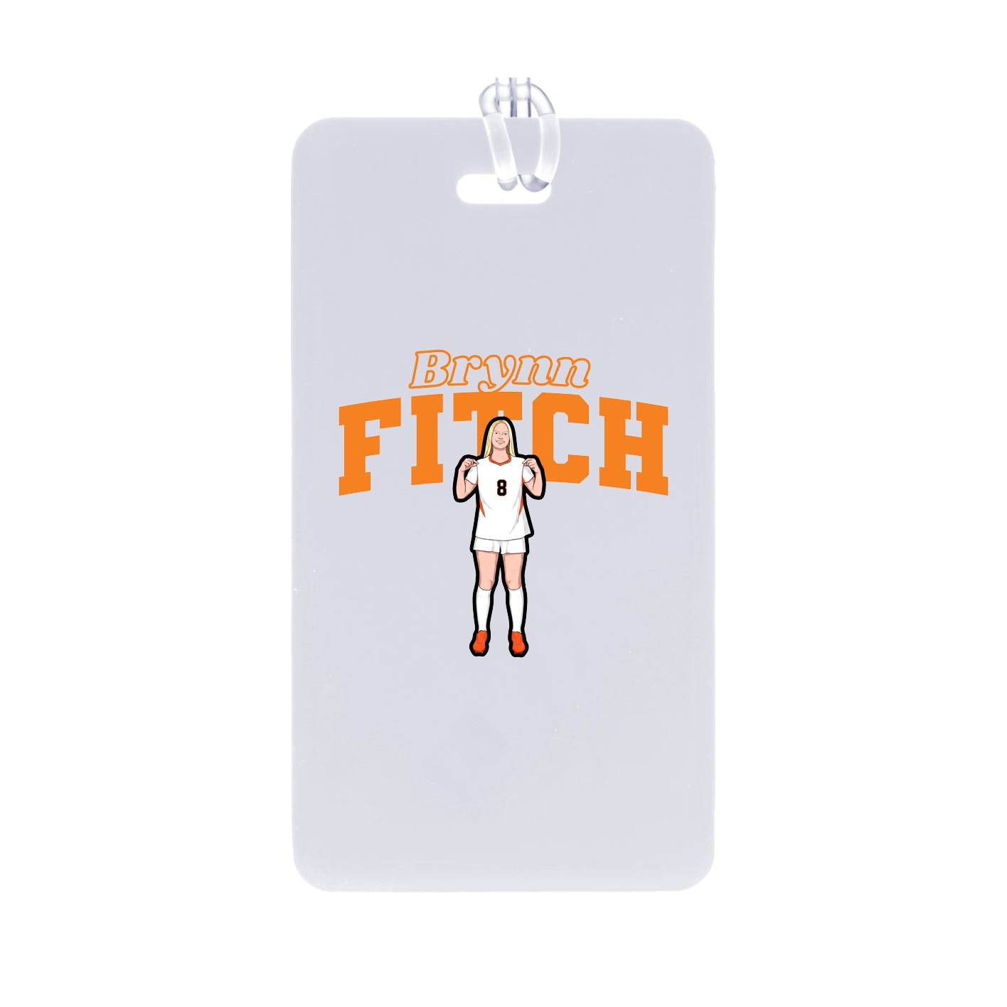 Bag Tag — Name Arch in Classic