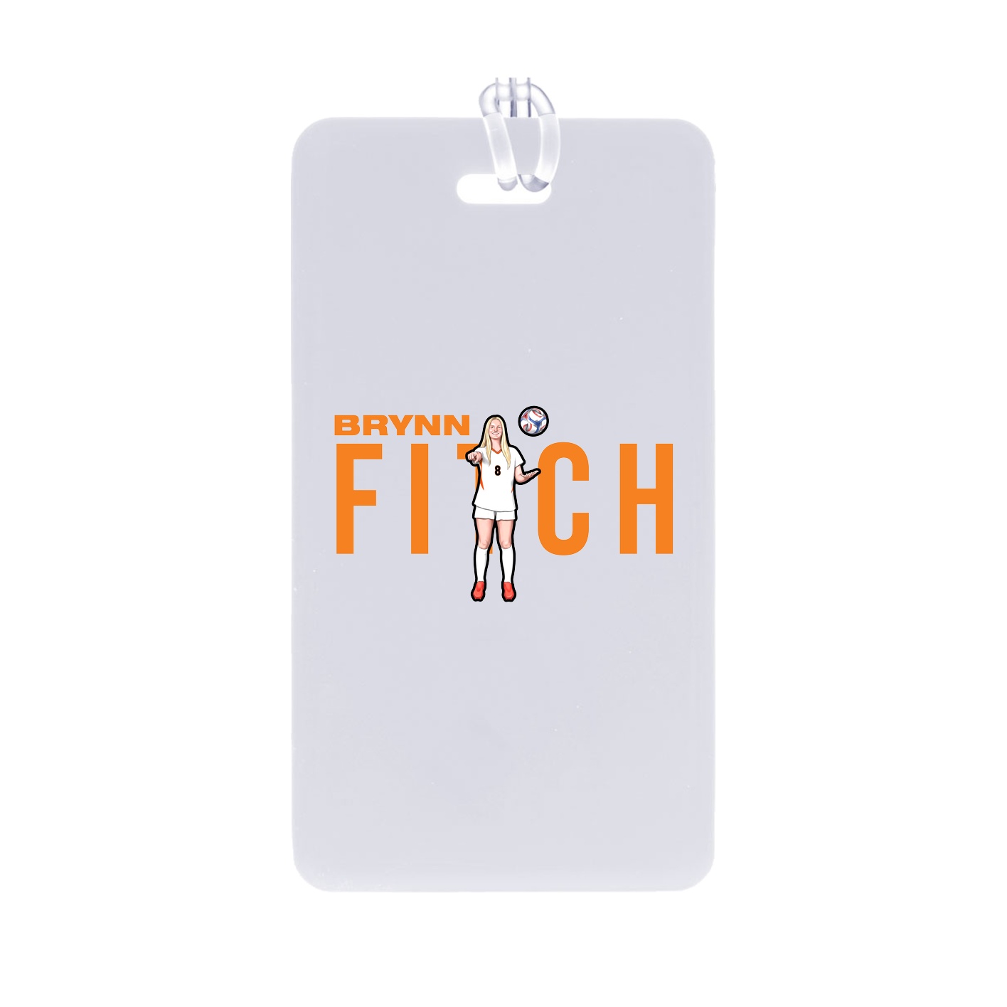 Bag Tag — Player Name in Classic