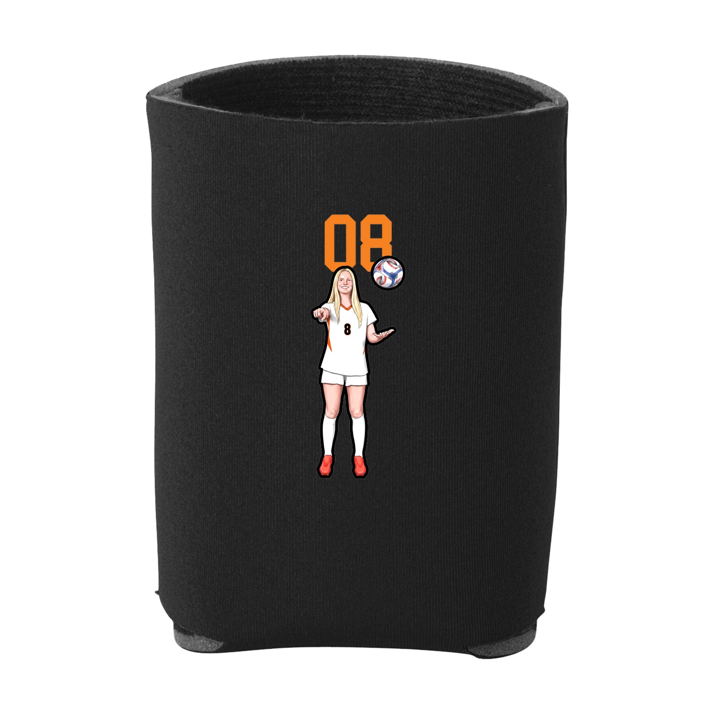 Can Holder — Number Top in Black