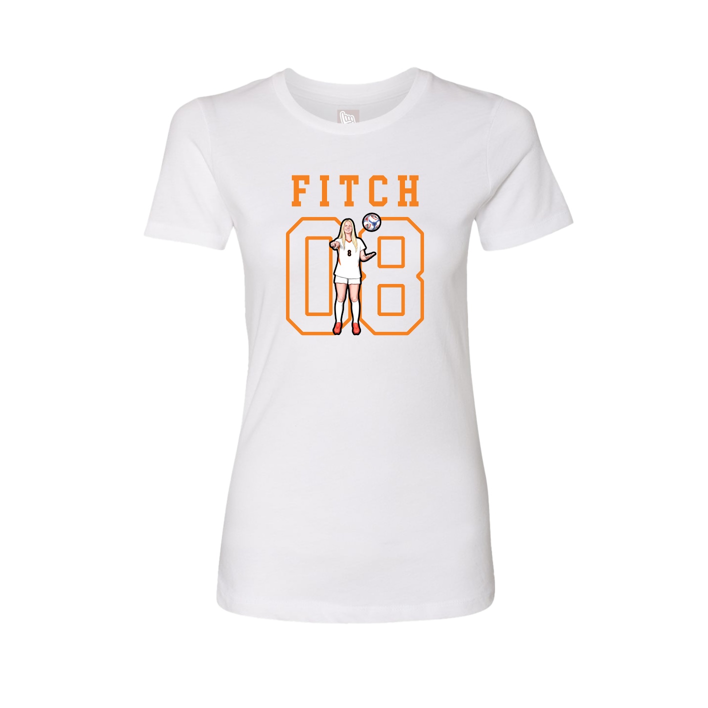 Fitted Women's Tee — Shirsey in White