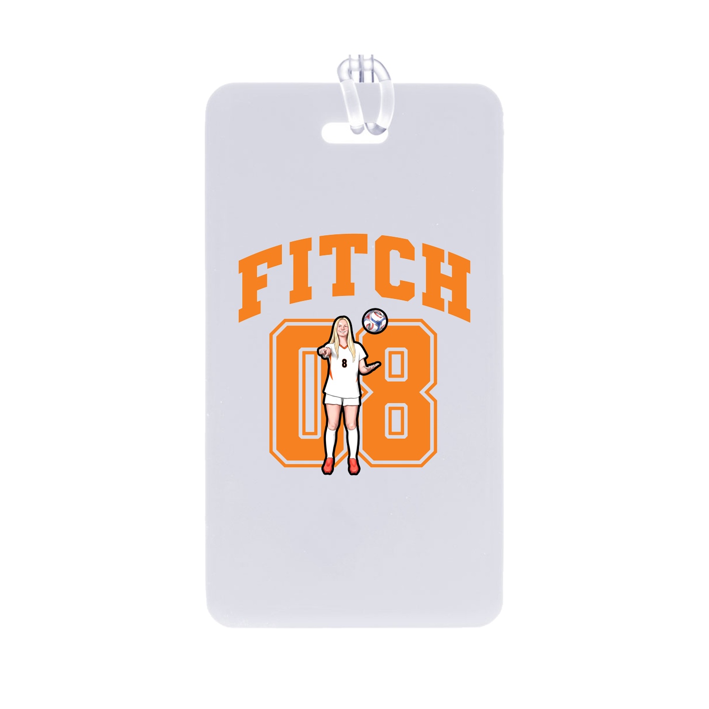 Bag Tag — Number in Classic