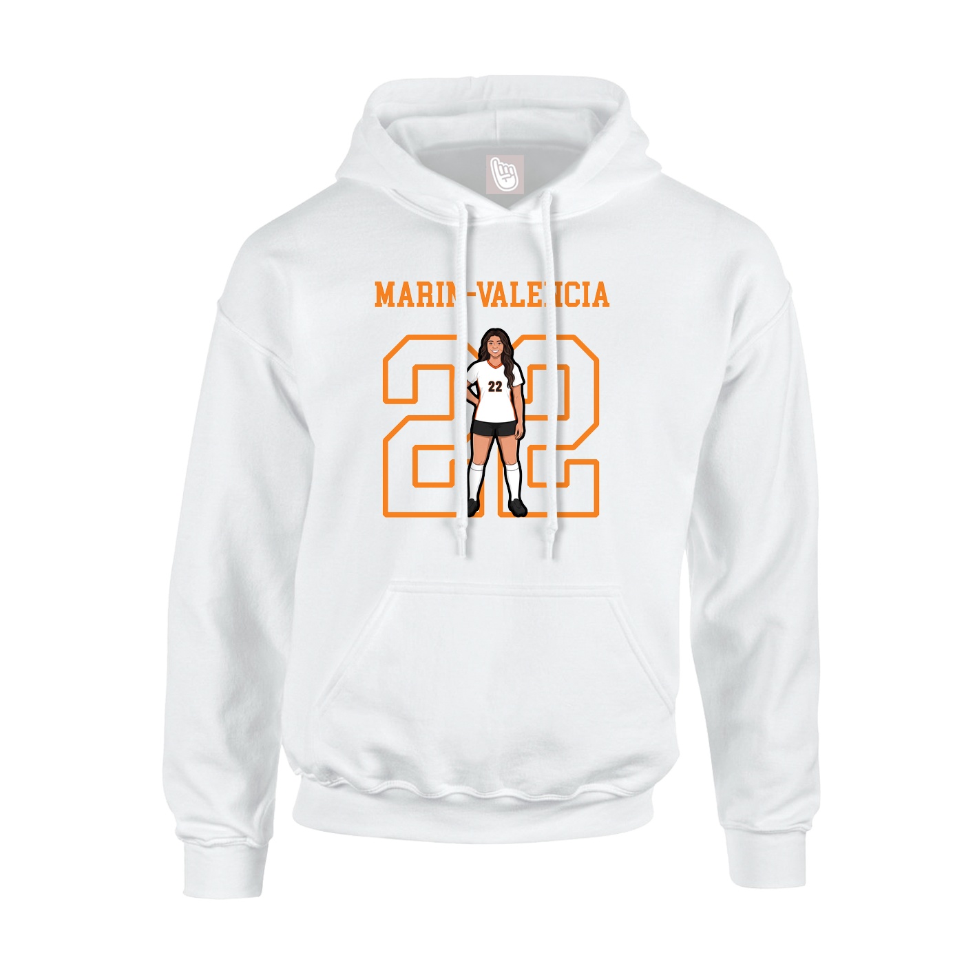 Youth Hoodie — Shirsey in White