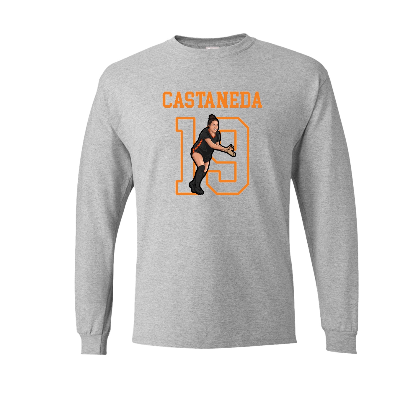 Long Sleeve Tee — Shirsey in Grey