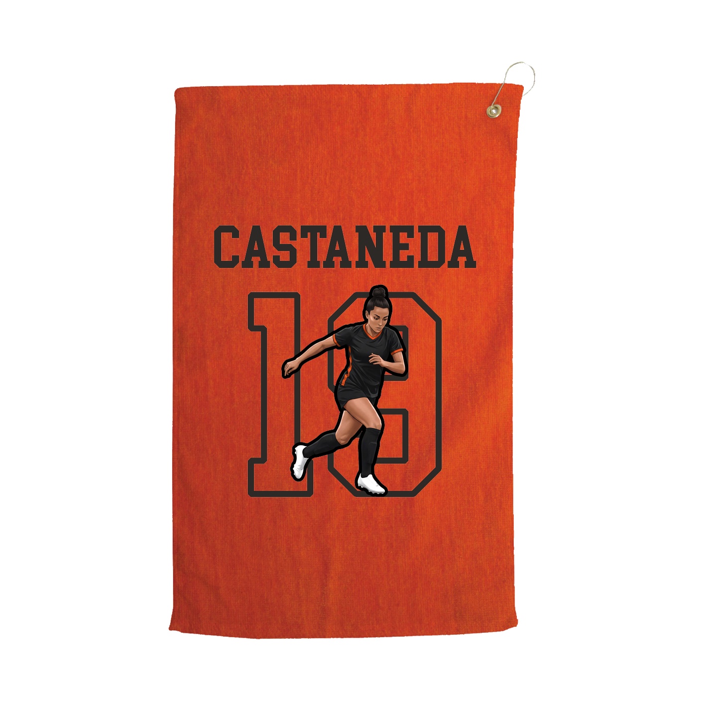 Golf Towel — Shirsey in Orange