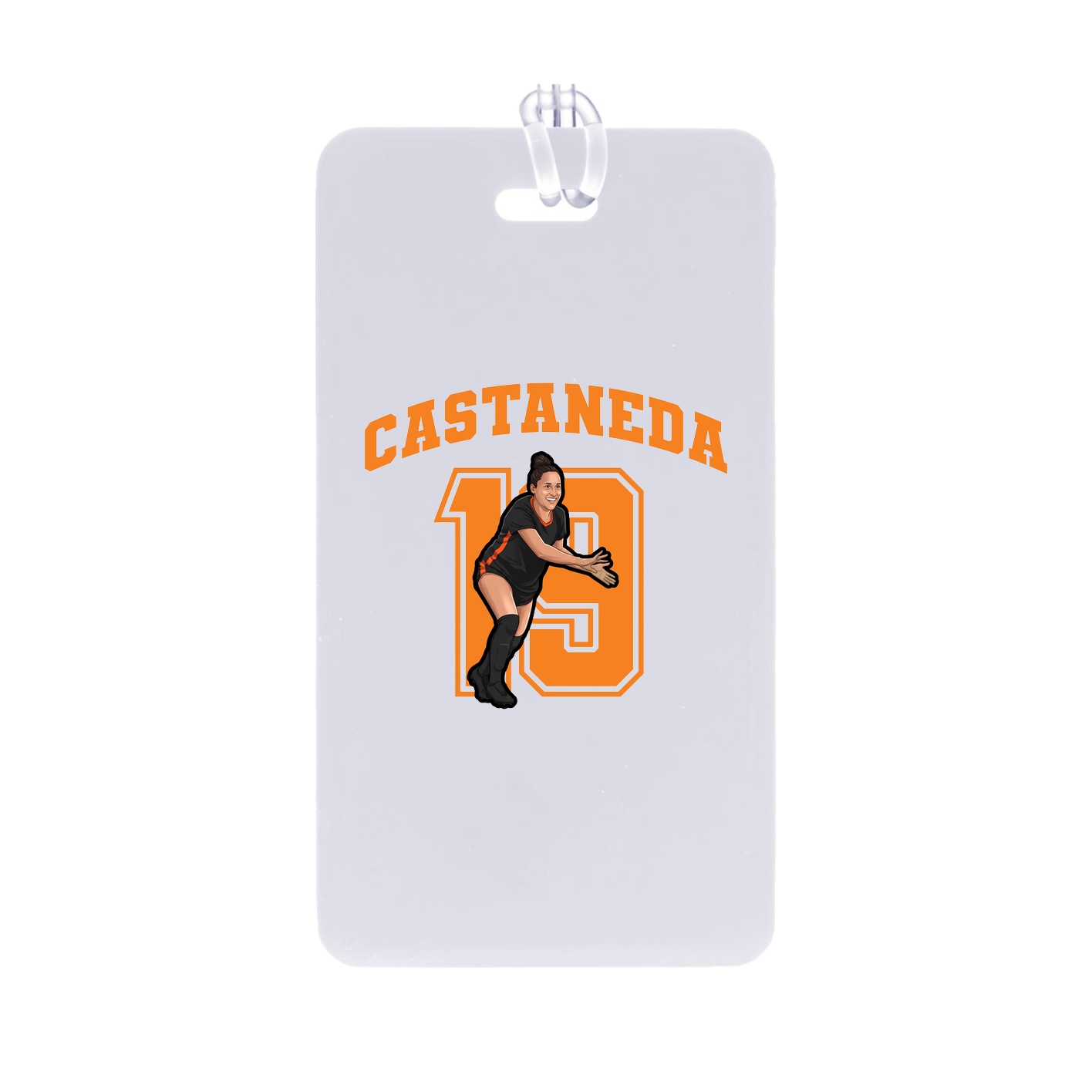 Bag Tag — Number in Classic