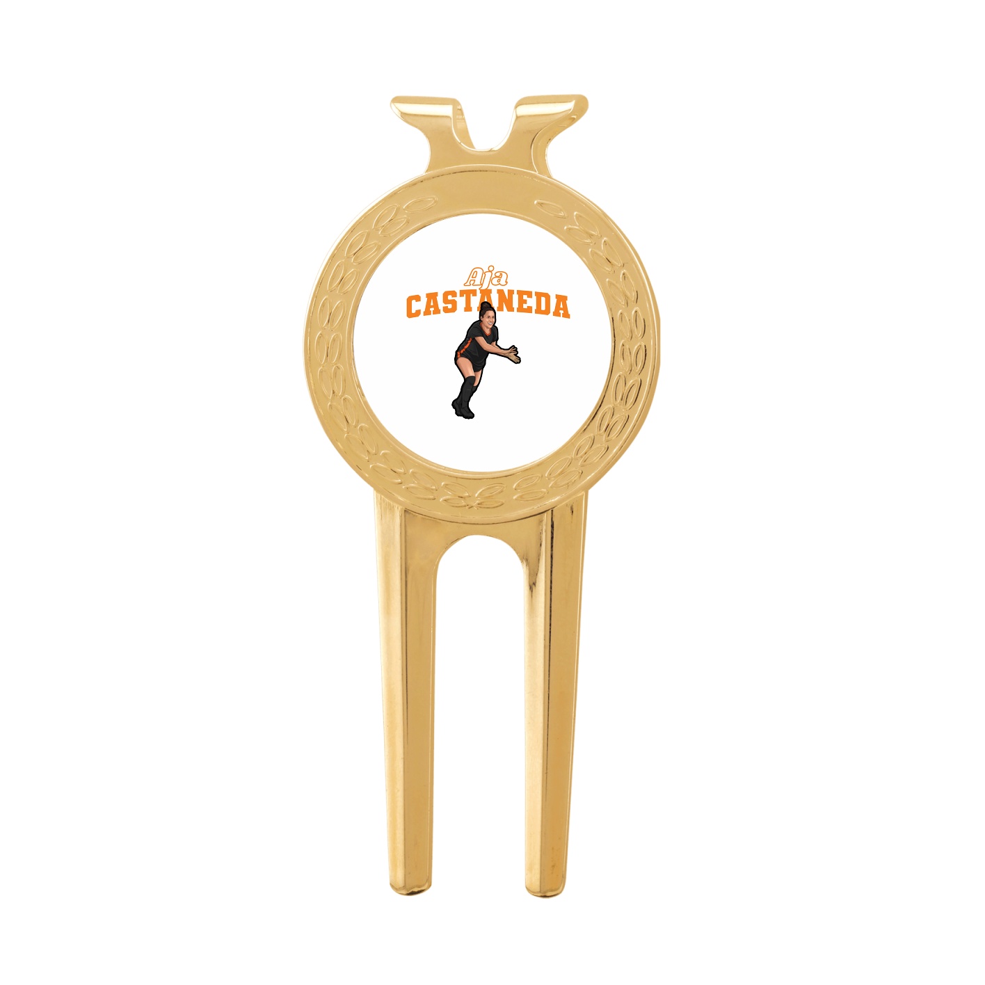 Divot Tool with Ball Marker — Name Arch in Classic