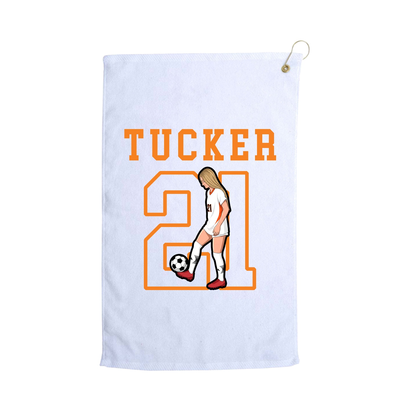 Golf Towel — Shirsey in White