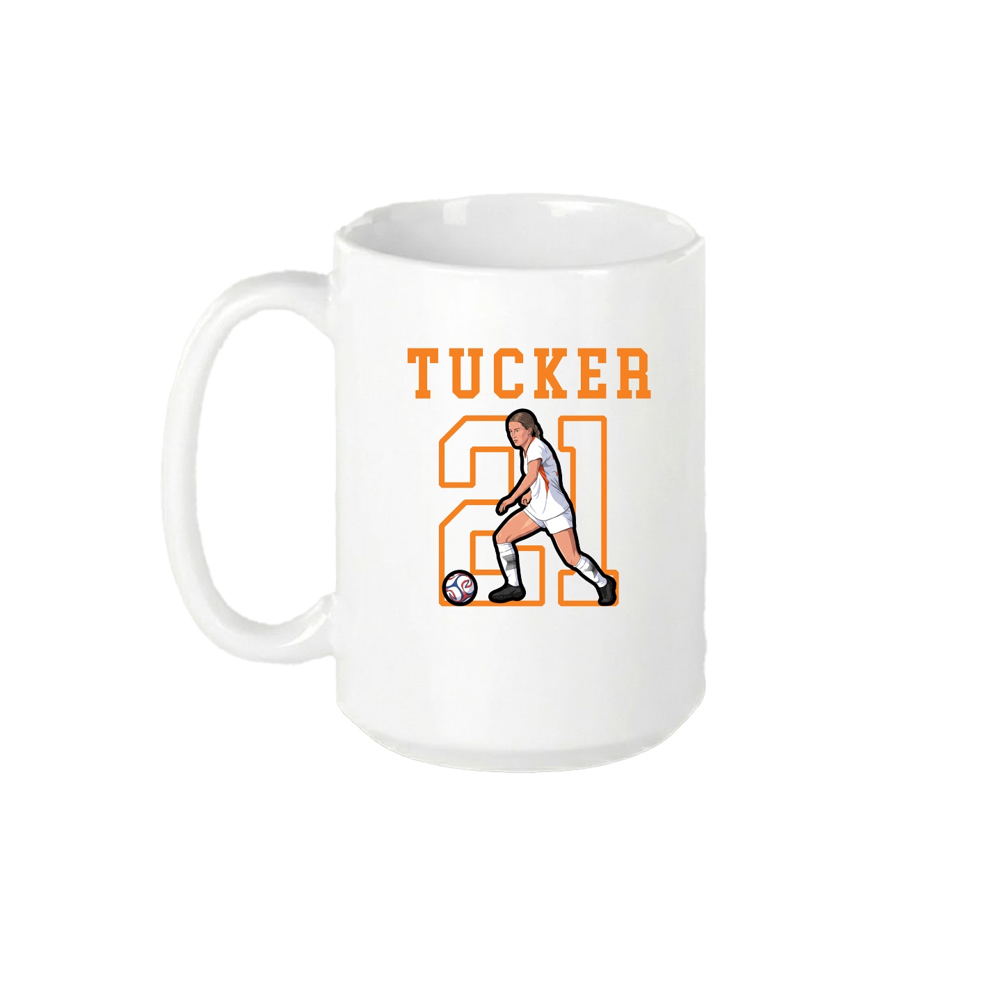 15oz Coffee Mug — Shirsey in White