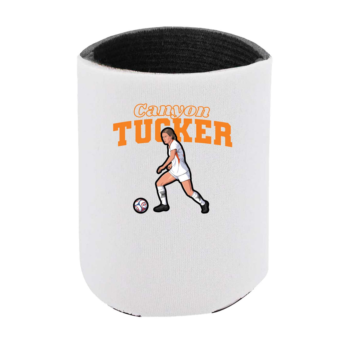 Can Holder — Name Arch in White