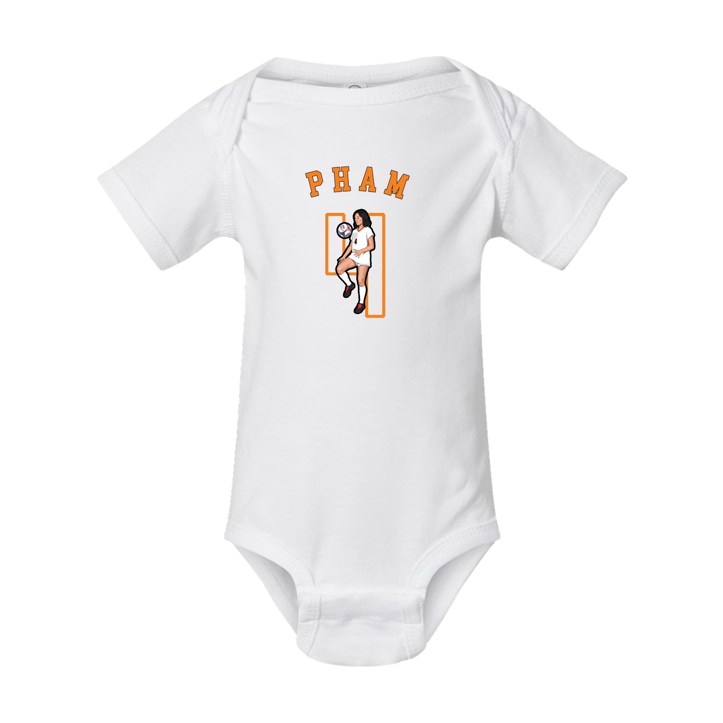 Baby Onesie — Shirsey Arch in White