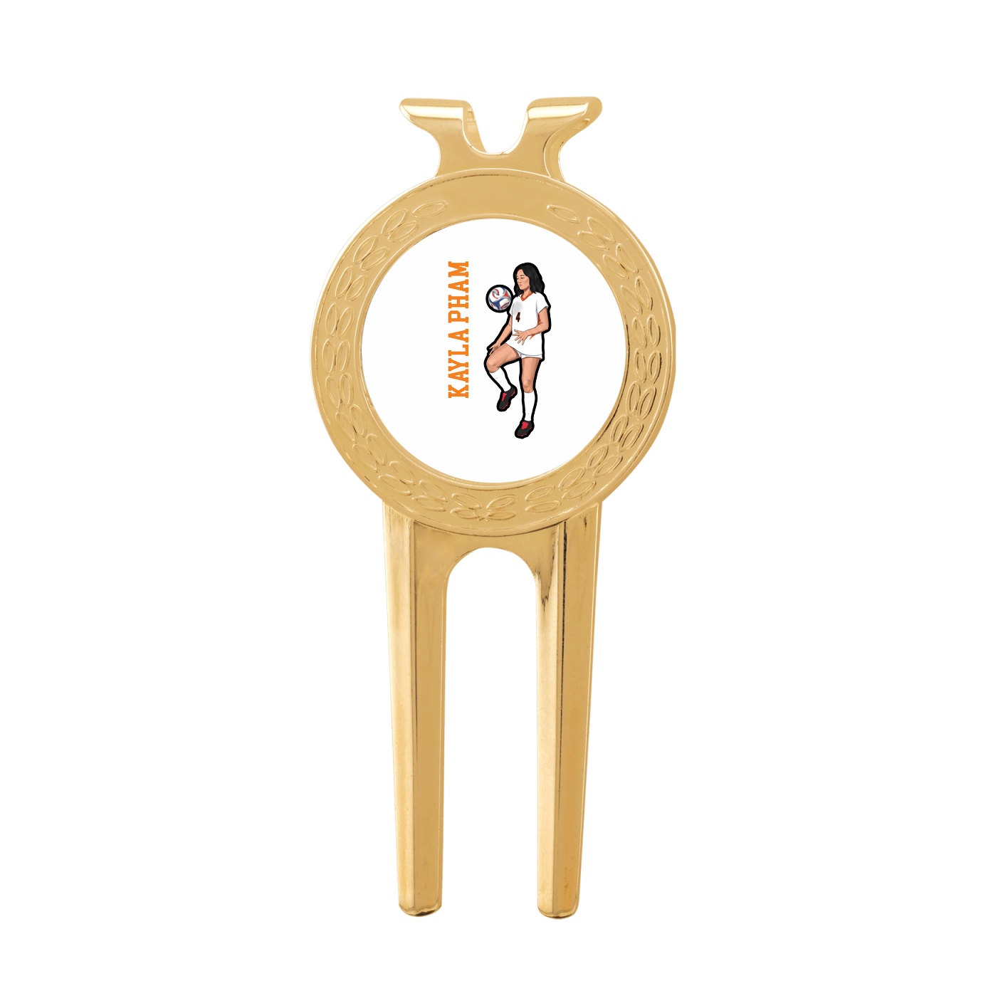 Divot Tool with Ball Marker — Name Vertical in Classic