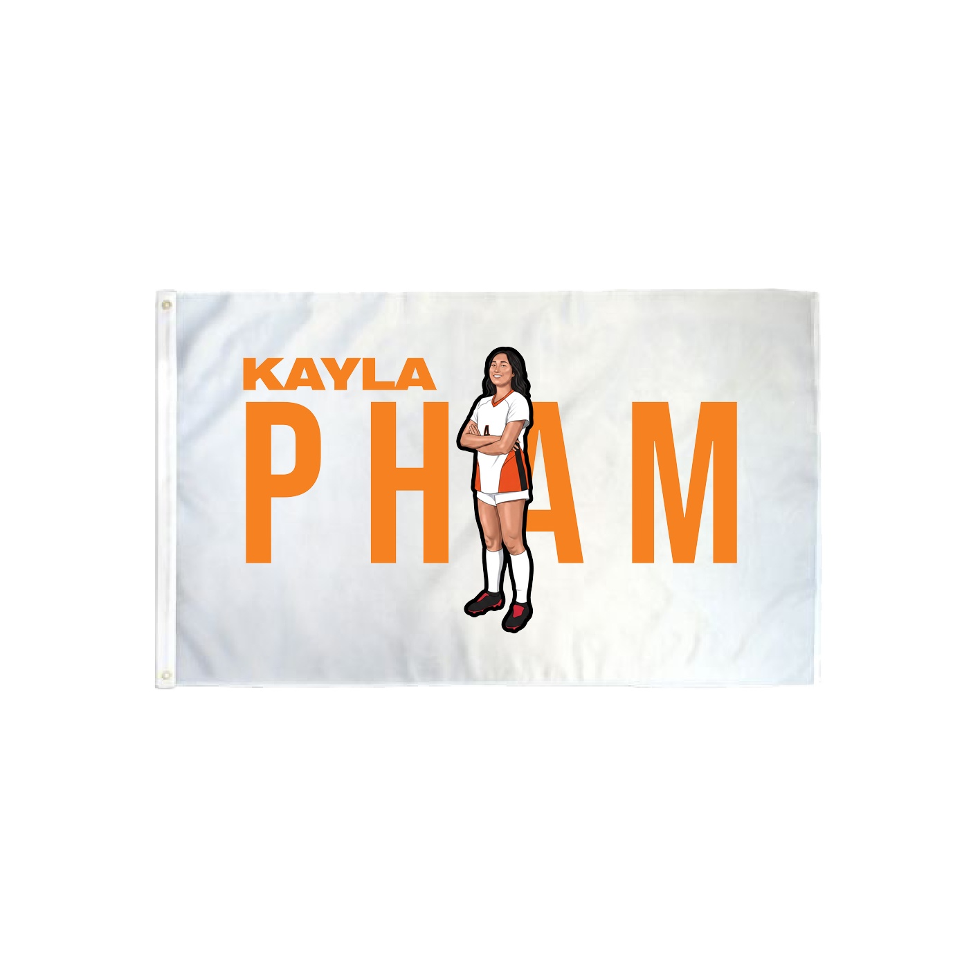 3x5 Flag — Player Name in Classic