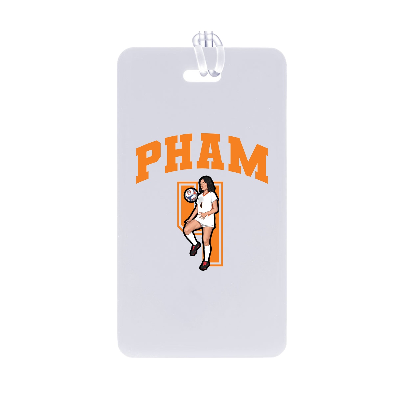 Bag Tag — Number in Classic