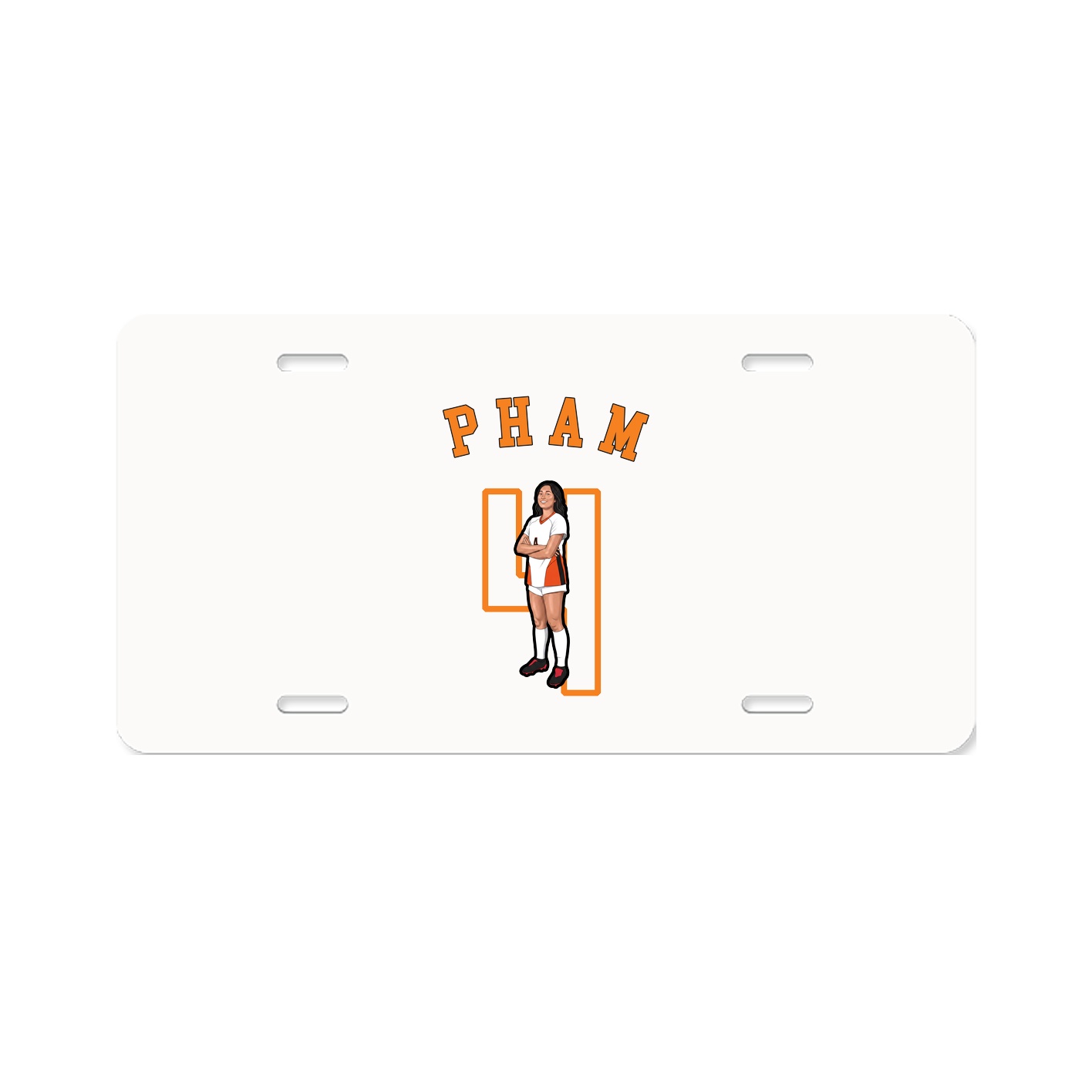 License Plate — Shirsey Arch in Classic