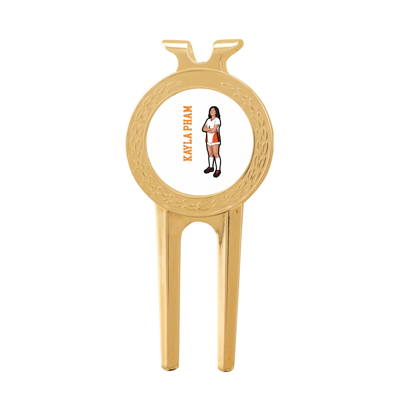 Divot Tool with Ball Marker — Name Vertical in Classic