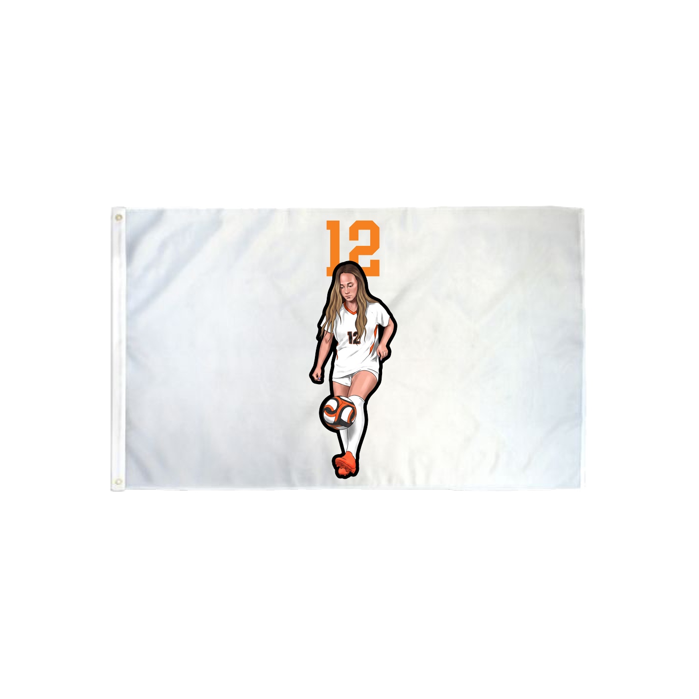 3x5 Flag — Number Top in Classic