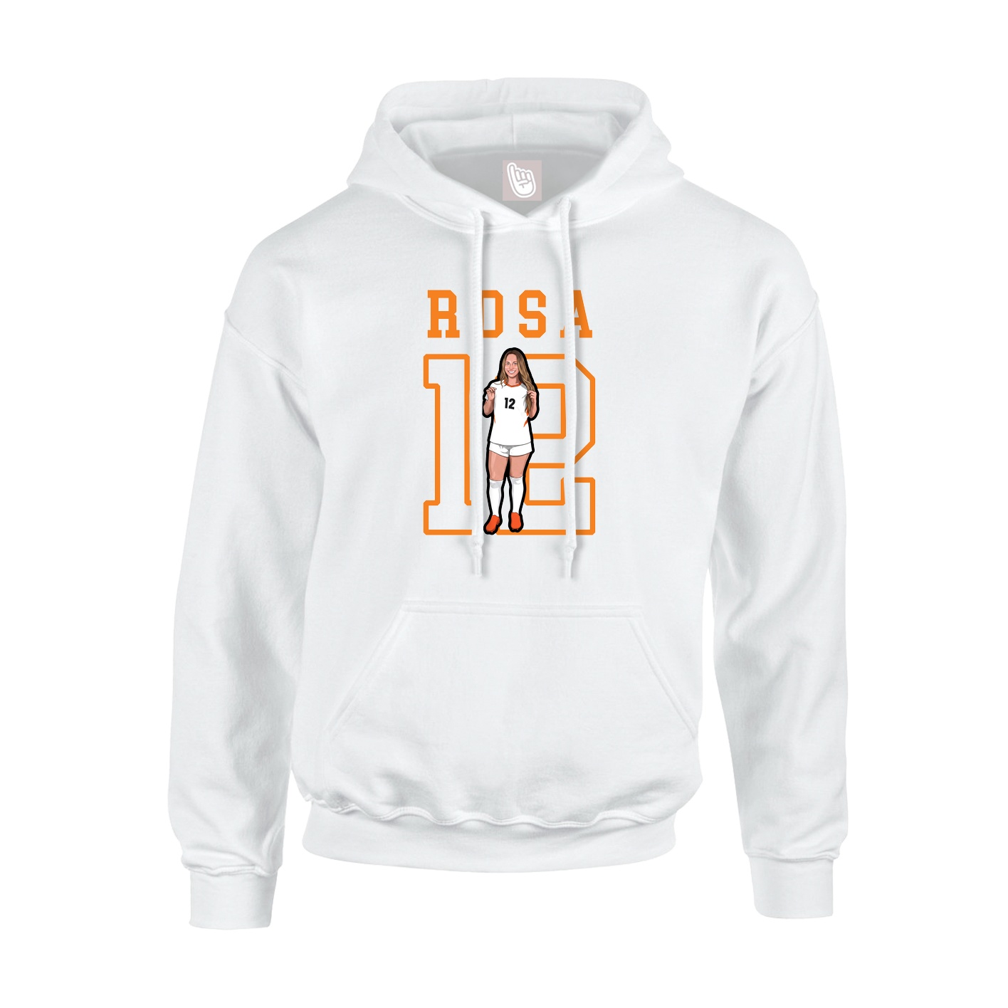 Youth Hoodie — Shirsey in White